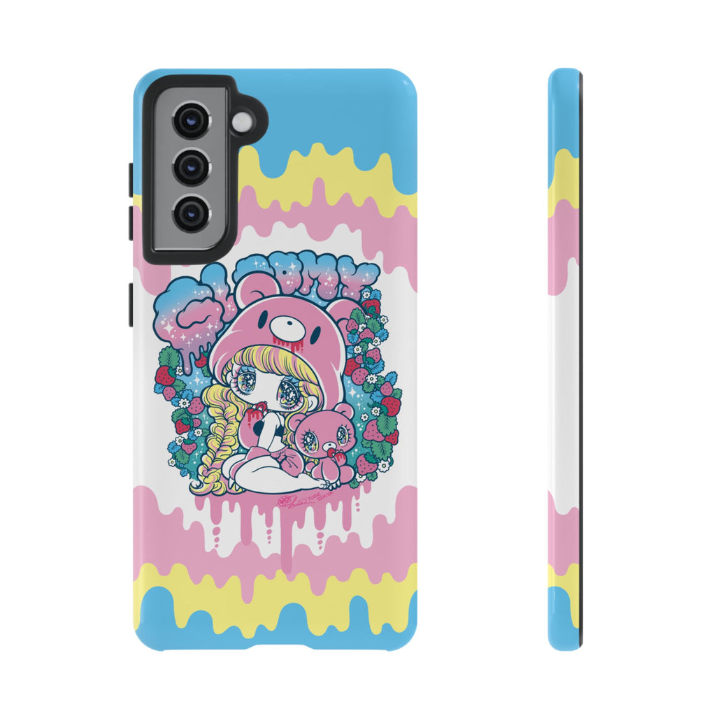 YURIE SEKIYA x GLOOMY BEAR ⭐️ GLOOMY-GIRL STRAWBERRY PHONE CASE