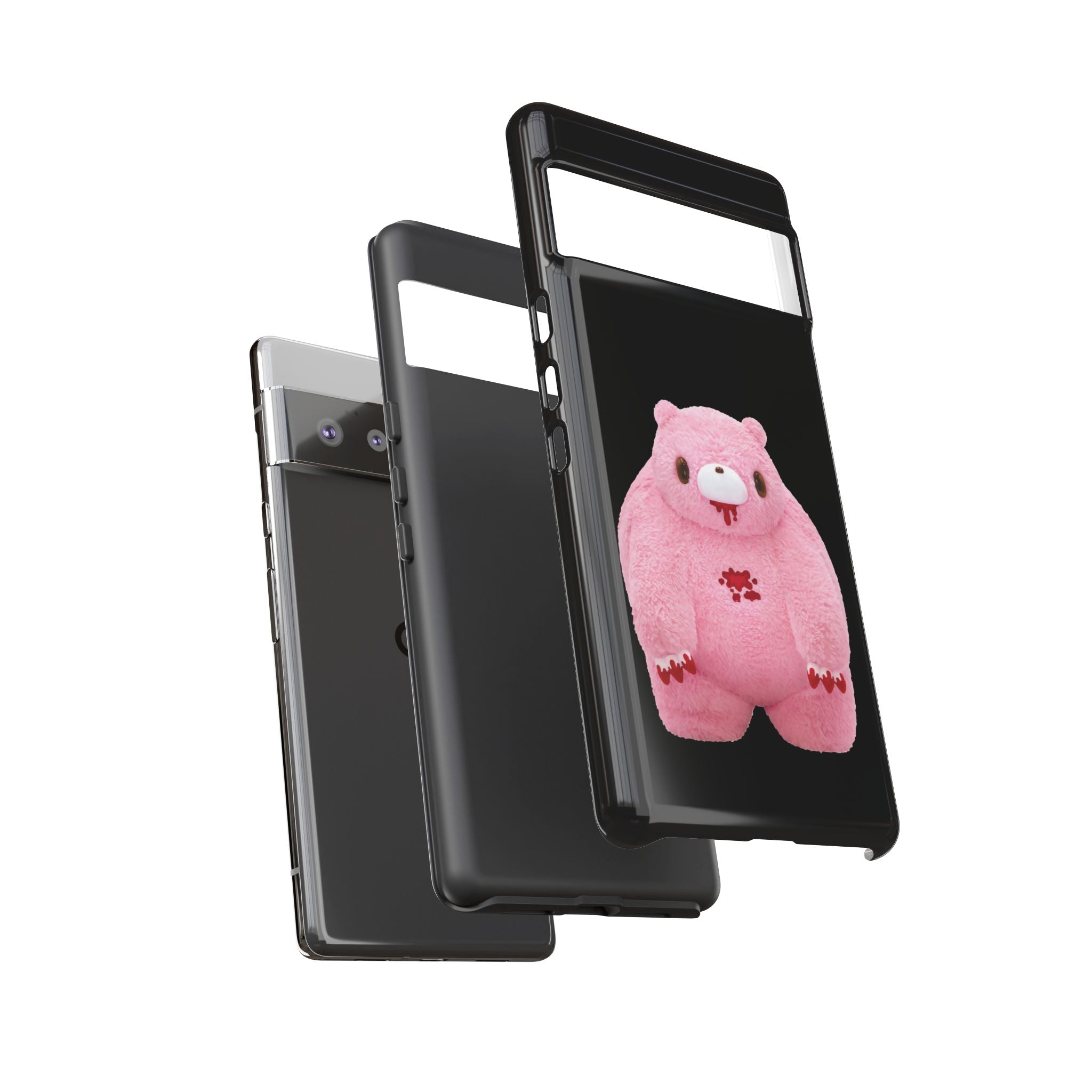 Chubby Gloomy Plush Tough Phone Case