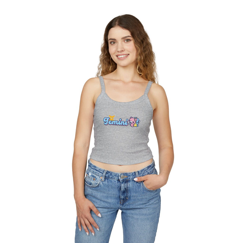 Gloomy gemini Women's Spaghetti Strap Tank Top