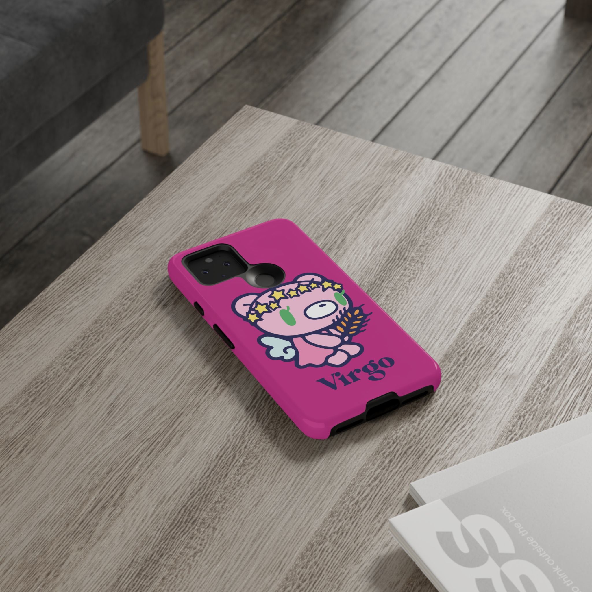 Zodiac Virgo gloomy bear Phone Case
