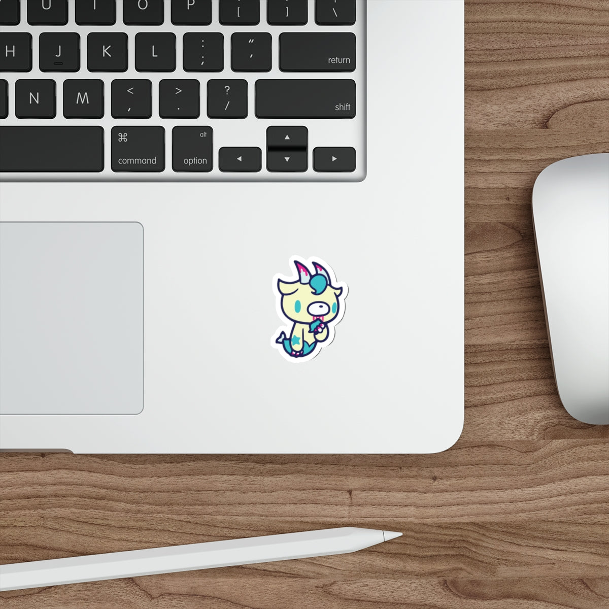 Gloomy Zodiac Capicorn Die-Cut Stickers