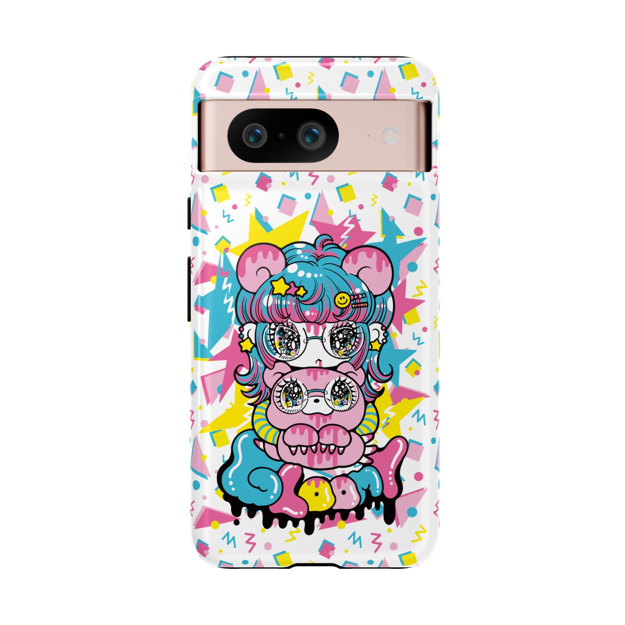 YURIE SEKIYA X GLOOMY BEAR ⭐️ FIRE GIRL PHONE CASE