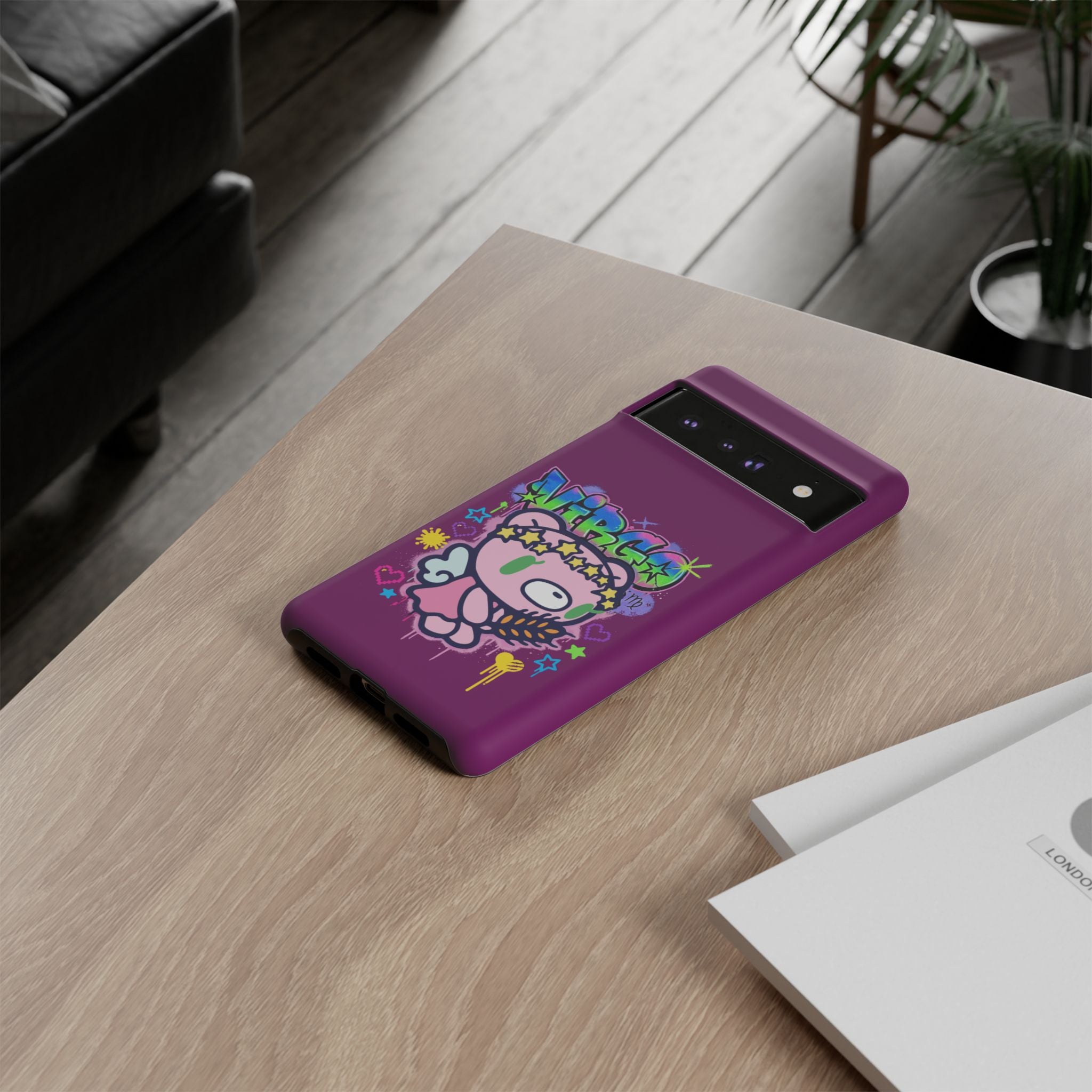 Zodiac Virgo  Gloomy Bear  Phone Case