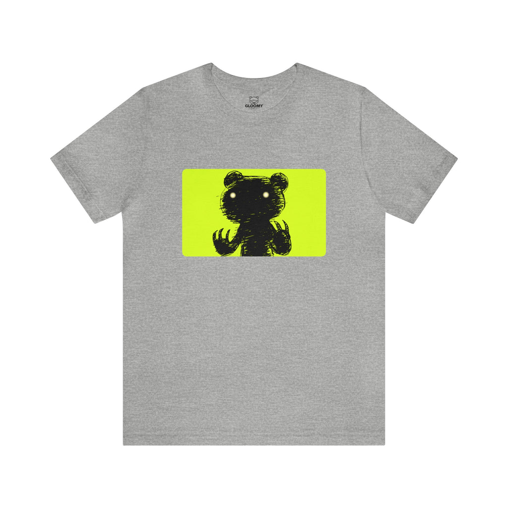 Green Block Abstraction Gloomy Bear -  Unisex Tee