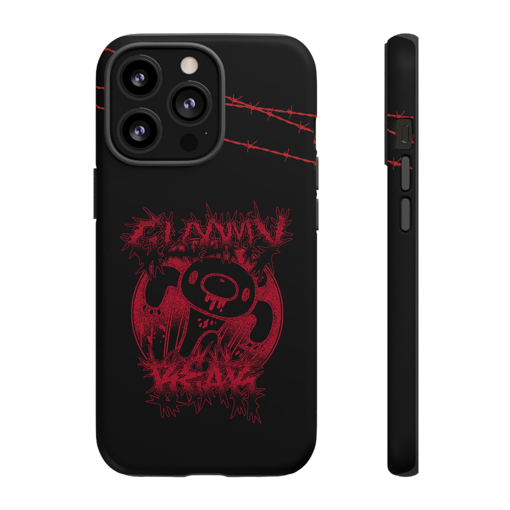 Gloomy Bear Metal Show Red Phone Case