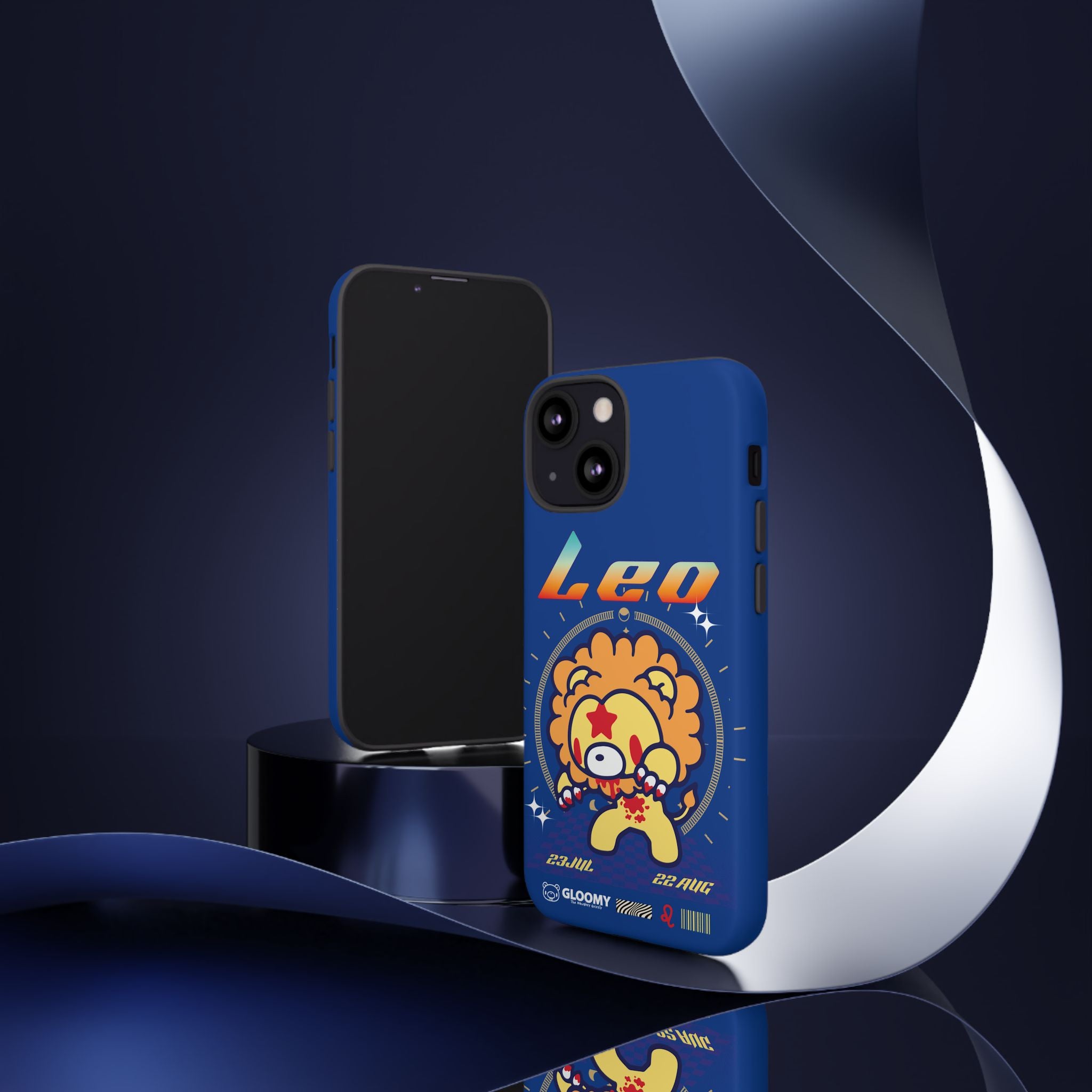 Zodiac Leo gloomy bear Phone Case