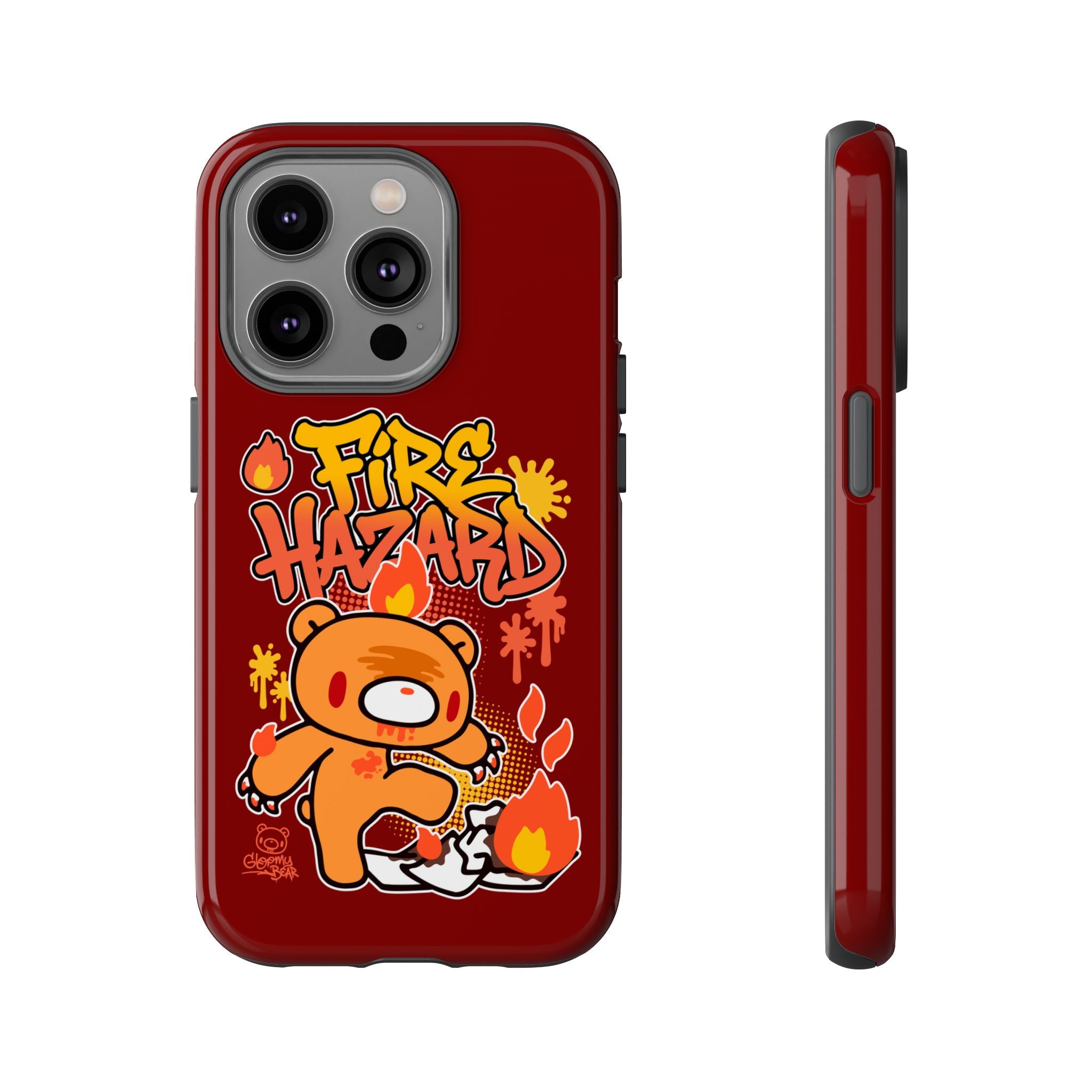 Gloomy Fire trash Phone Case