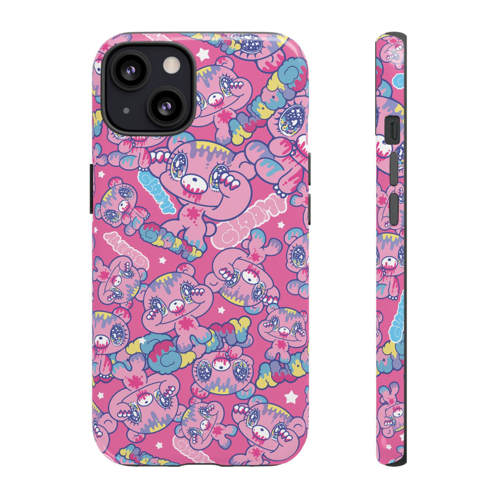 YURIE SEKIYA x GLOOMY BEAR ⭐️ PINK GLOOMY MANIA phone case