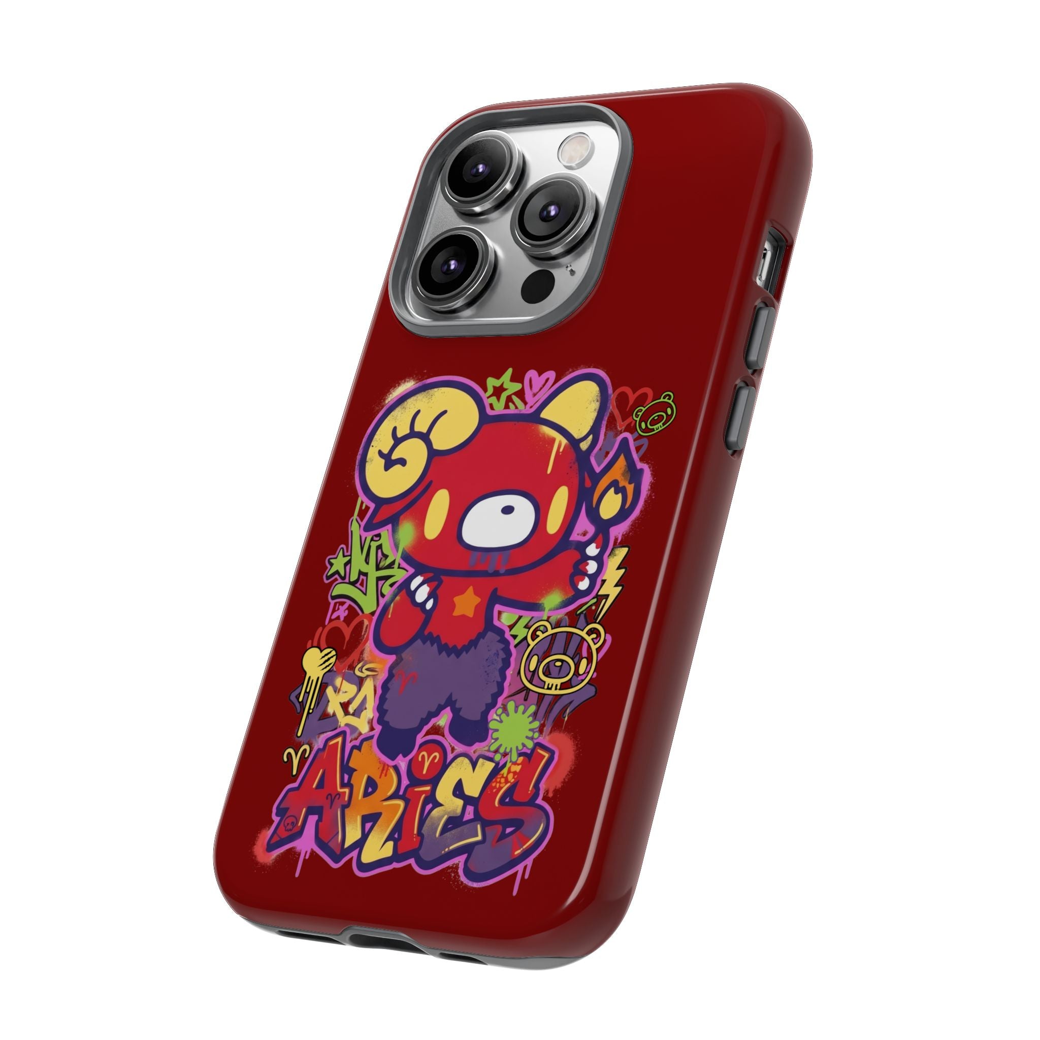 Zodiac Aries  Gloomy Bear Phone Case
