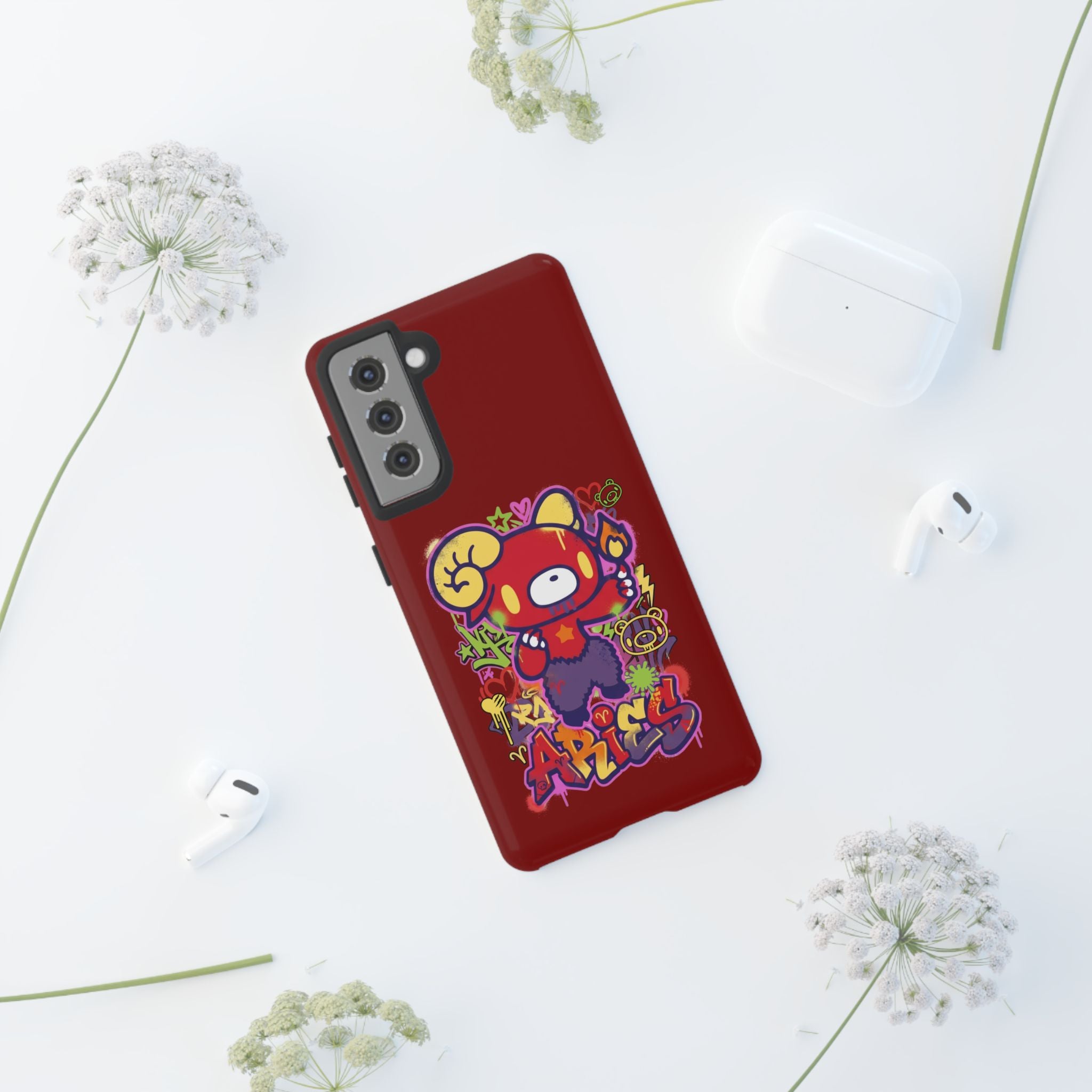 Zodiac Aries  Gloomy Bear Phone Case