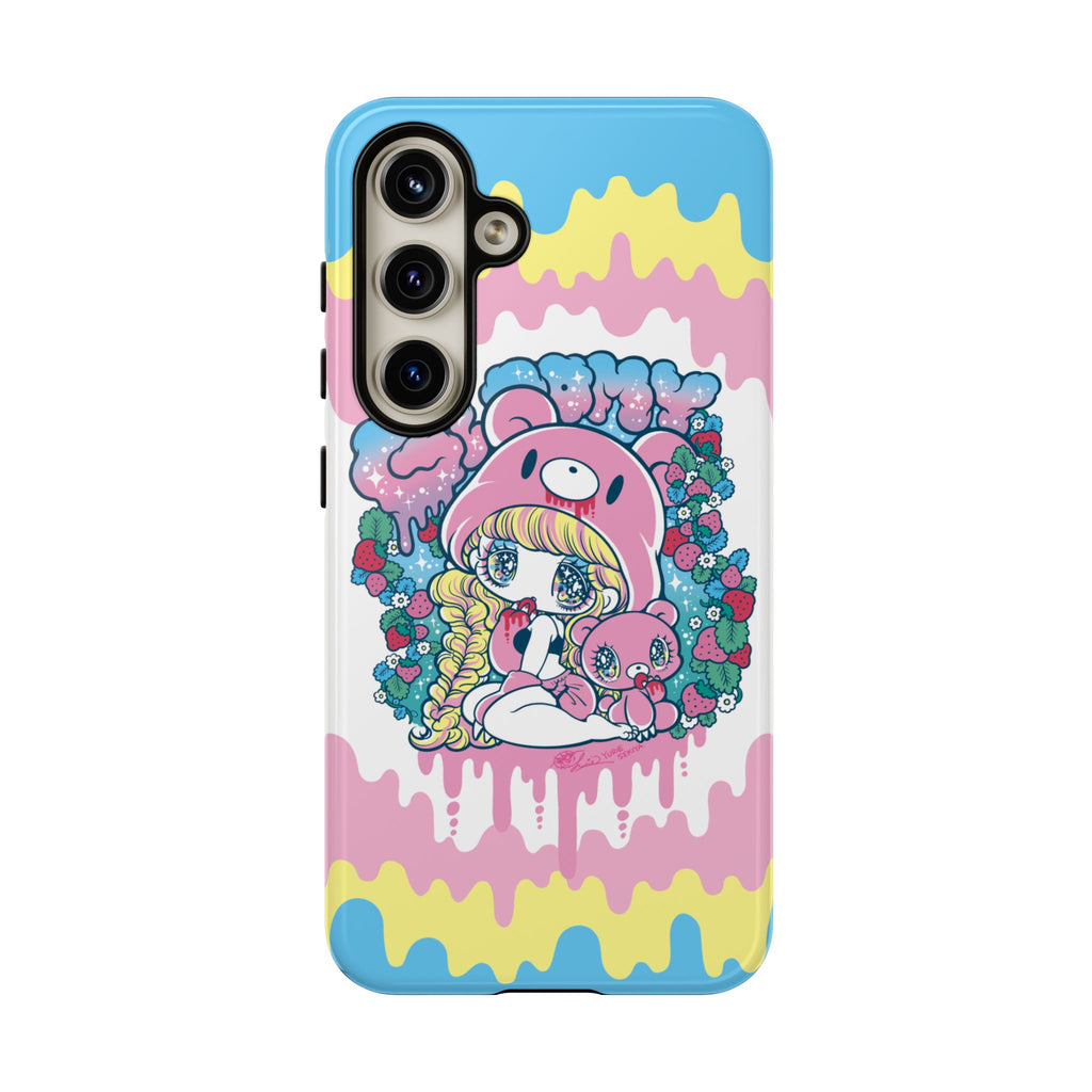 YURIE SEKIYA x GLOOMY BEAR ⭐️ GLOOMY-GIRL STRAWBERRY PHONE CASE