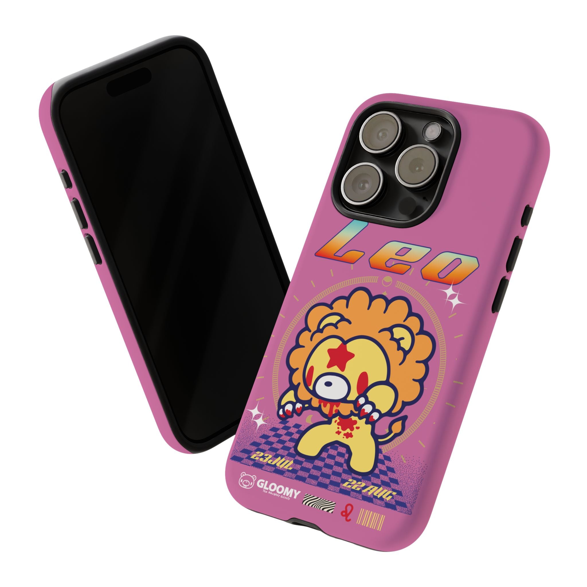 Zodiac Leo gloomy bear Phone Case