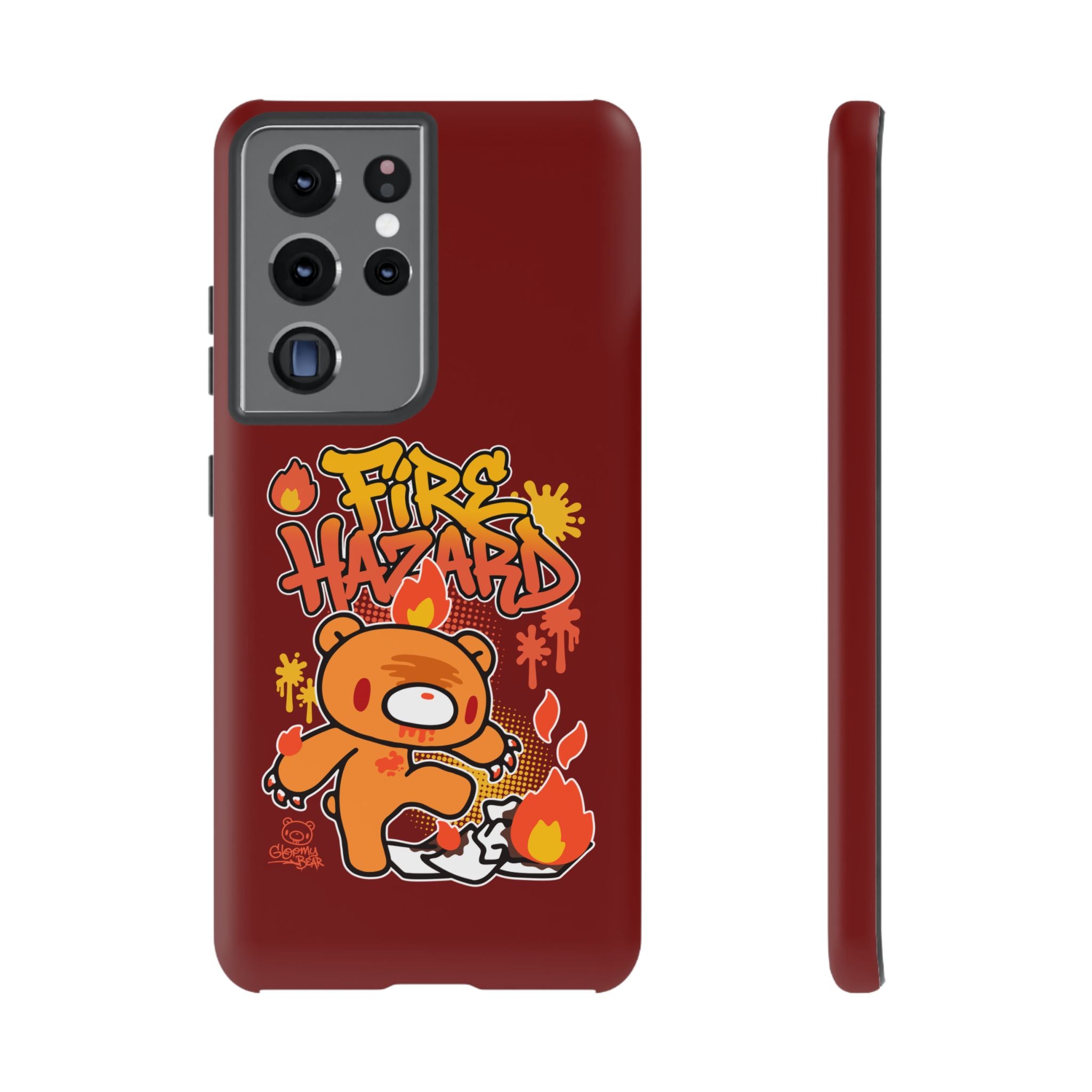 Gloomy Fire trash Phone Case