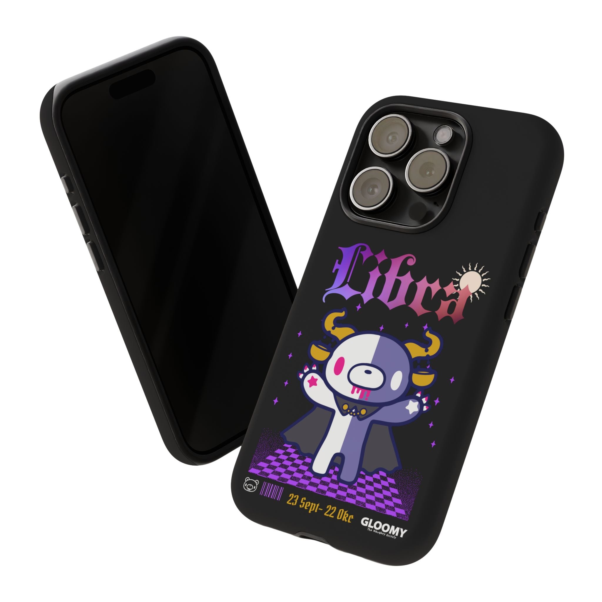 gloomy Bear Libra Zodiac Phone Case