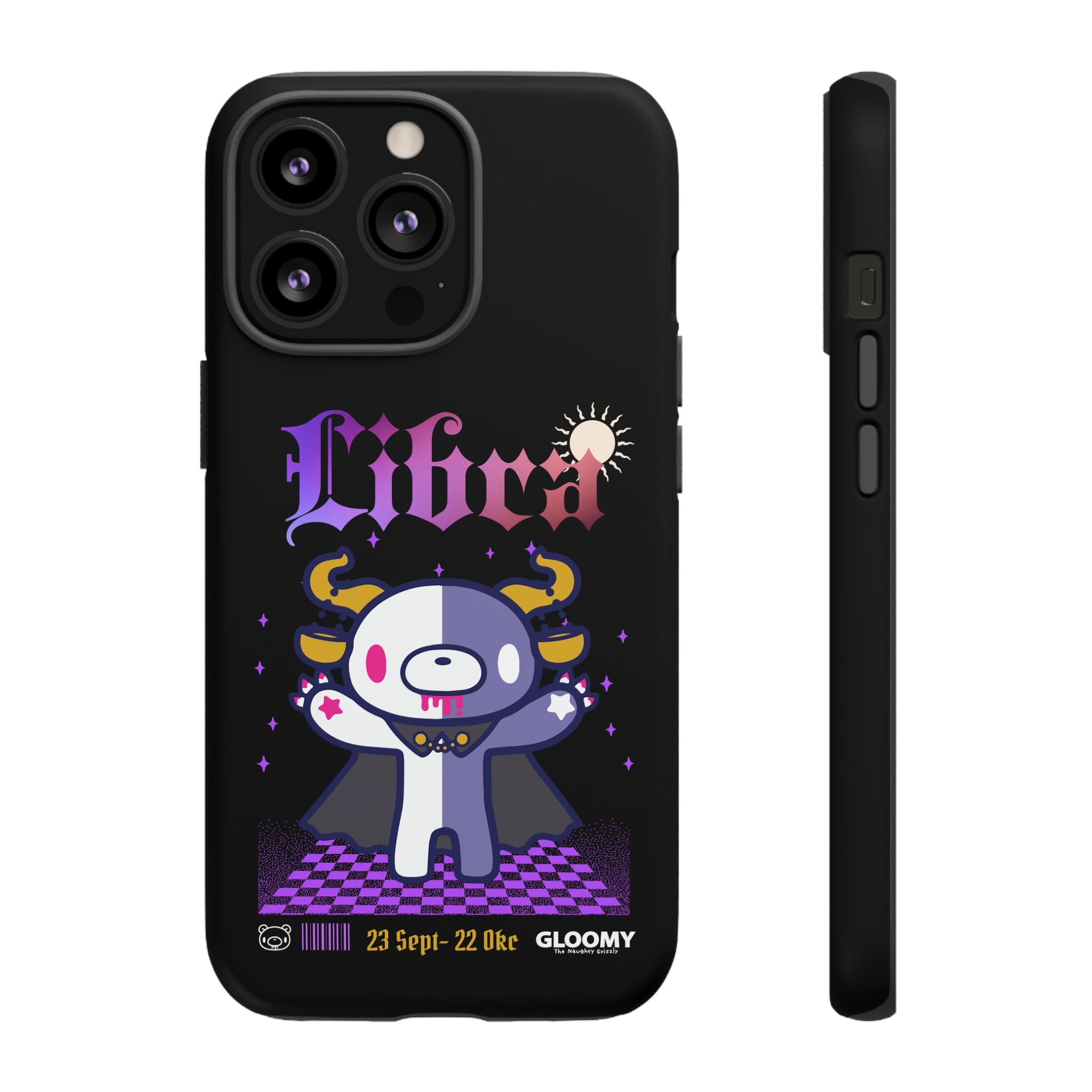 gloomy Bear Libra Zodiac Phone Case