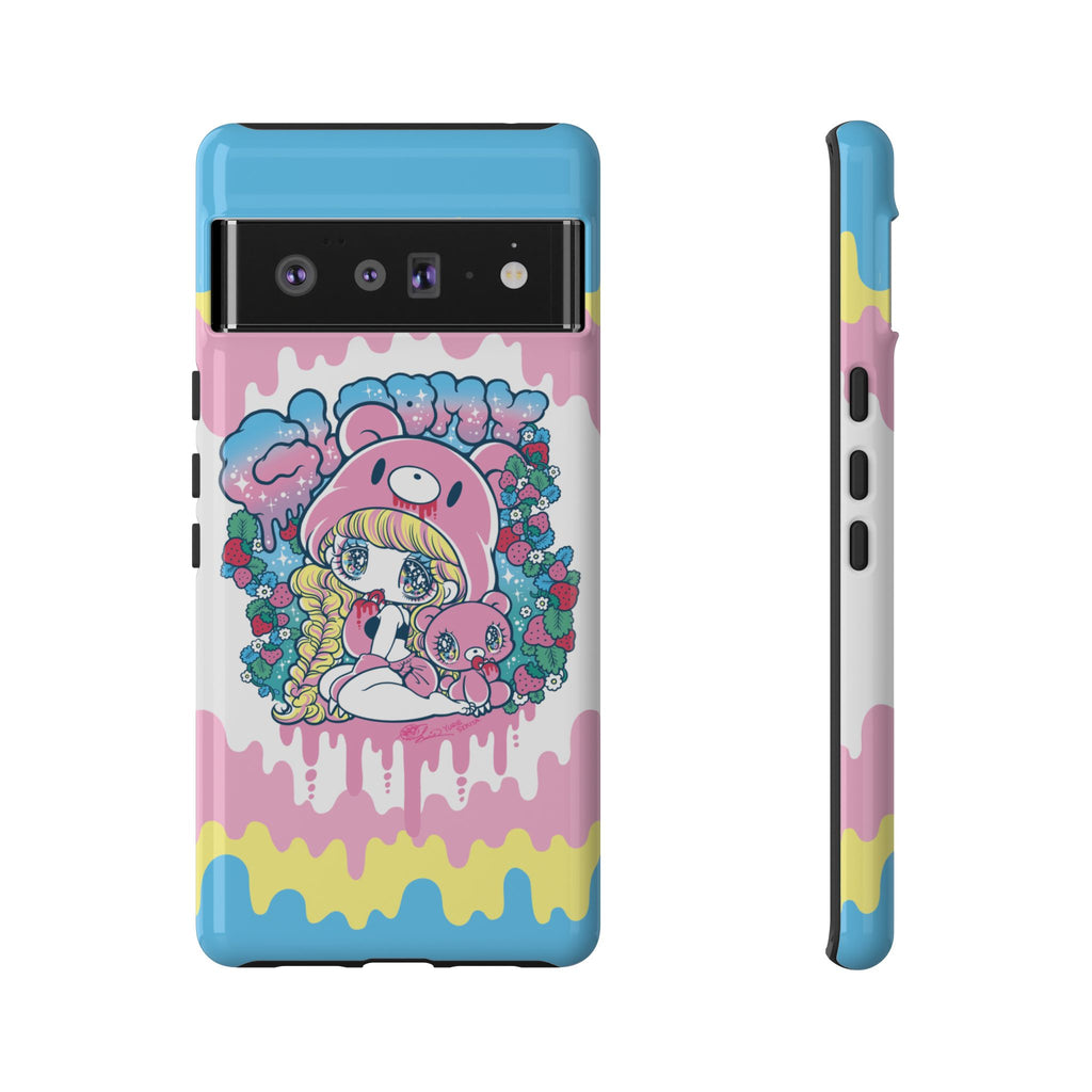 YURIE SEKIYA x GLOOMY BEAR ⭐️ GLOOMY-GIRL STRAWBERRY PHONE CASE