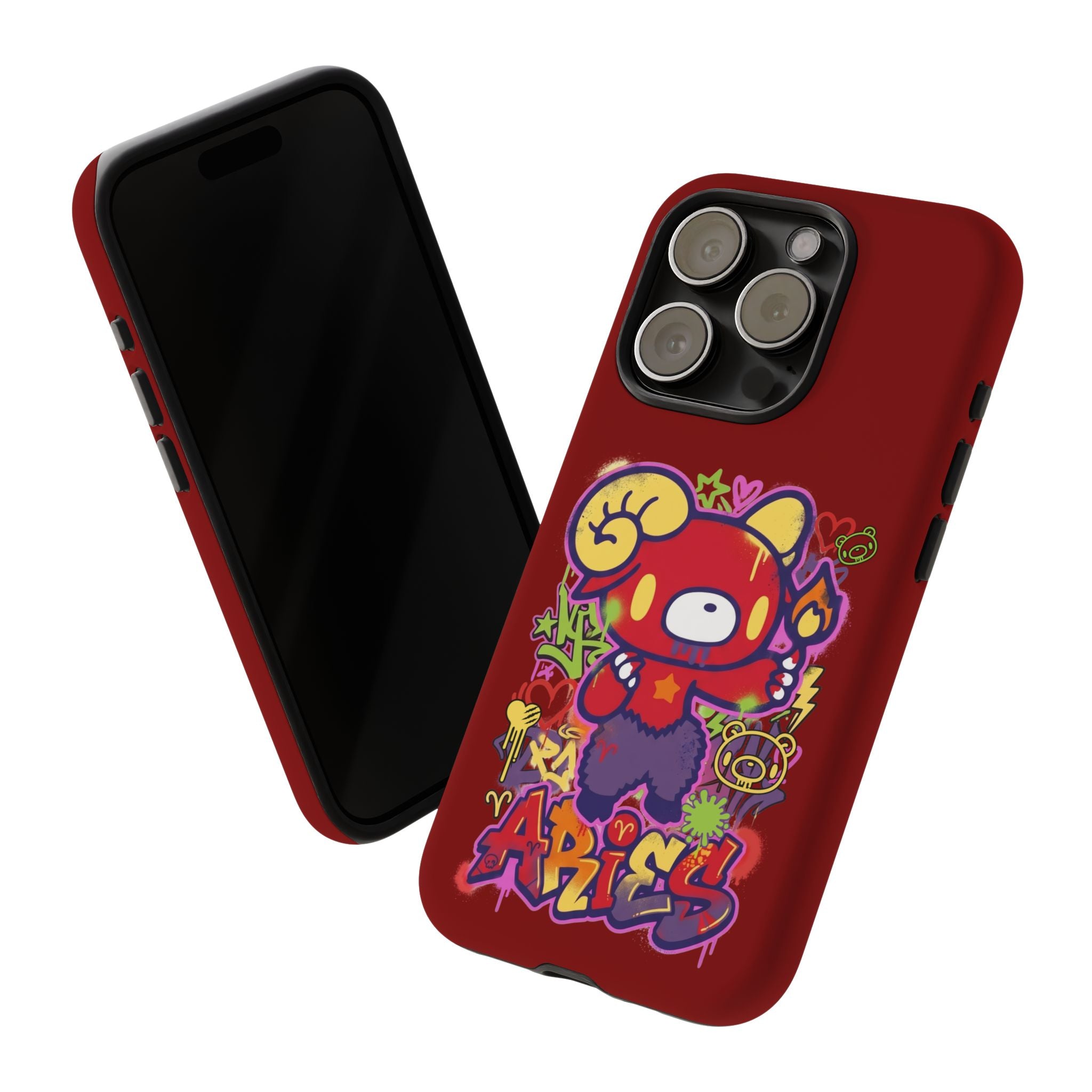 Zodiac Aries  Gloomy Bear Phone Case