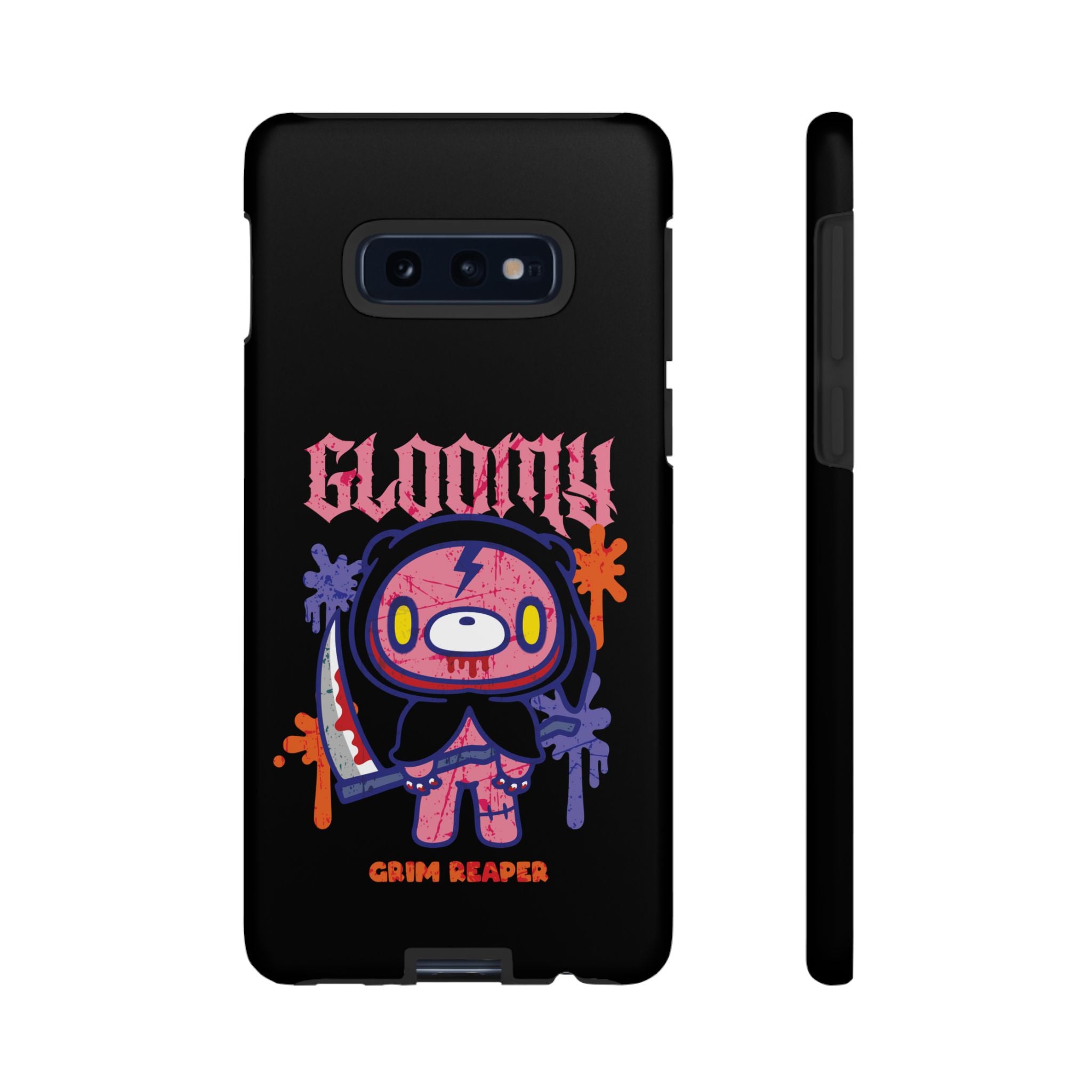 Gloomy bear Halloween grim reaper Phone Case