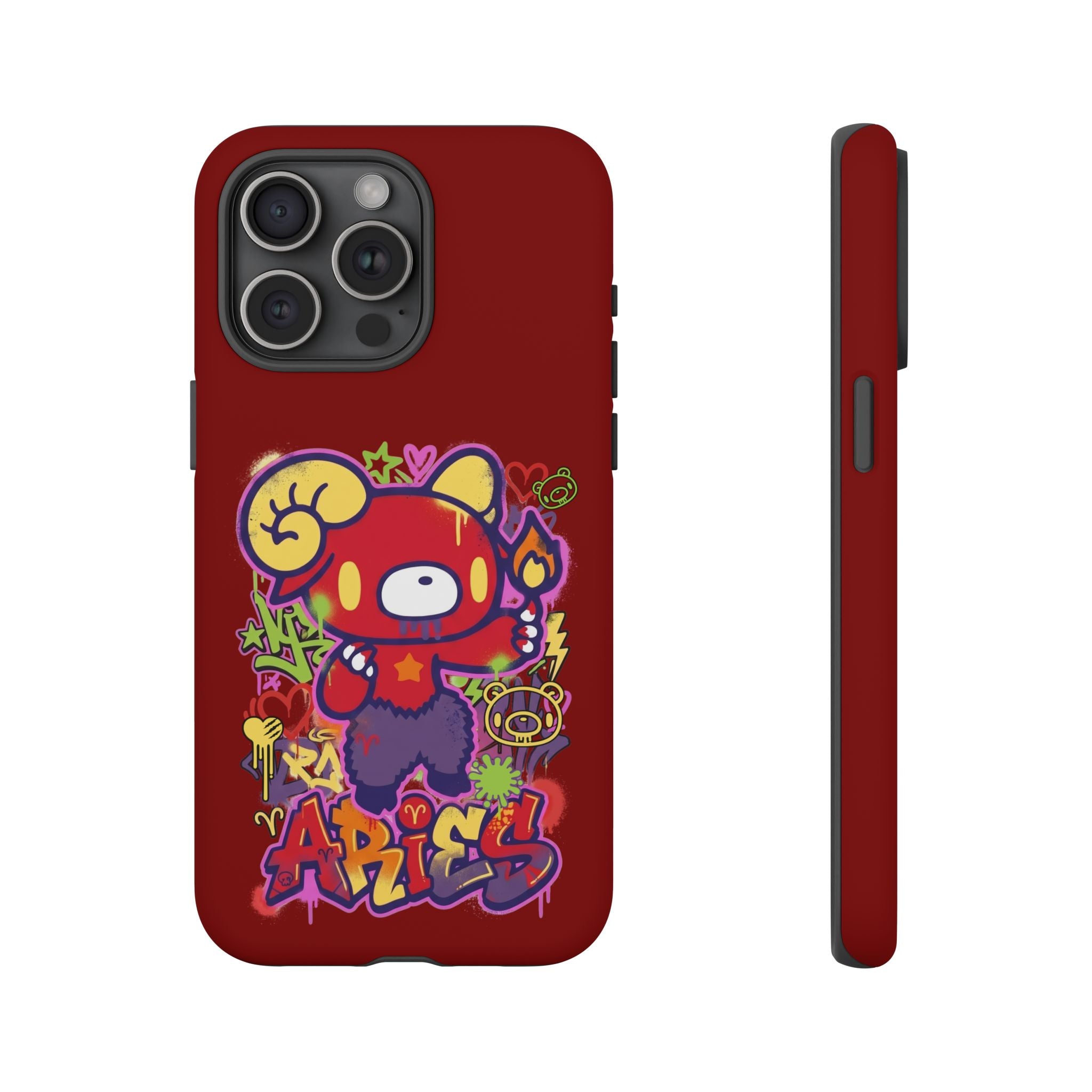 Zodiac Aries  Gloomy Bear Phone Case