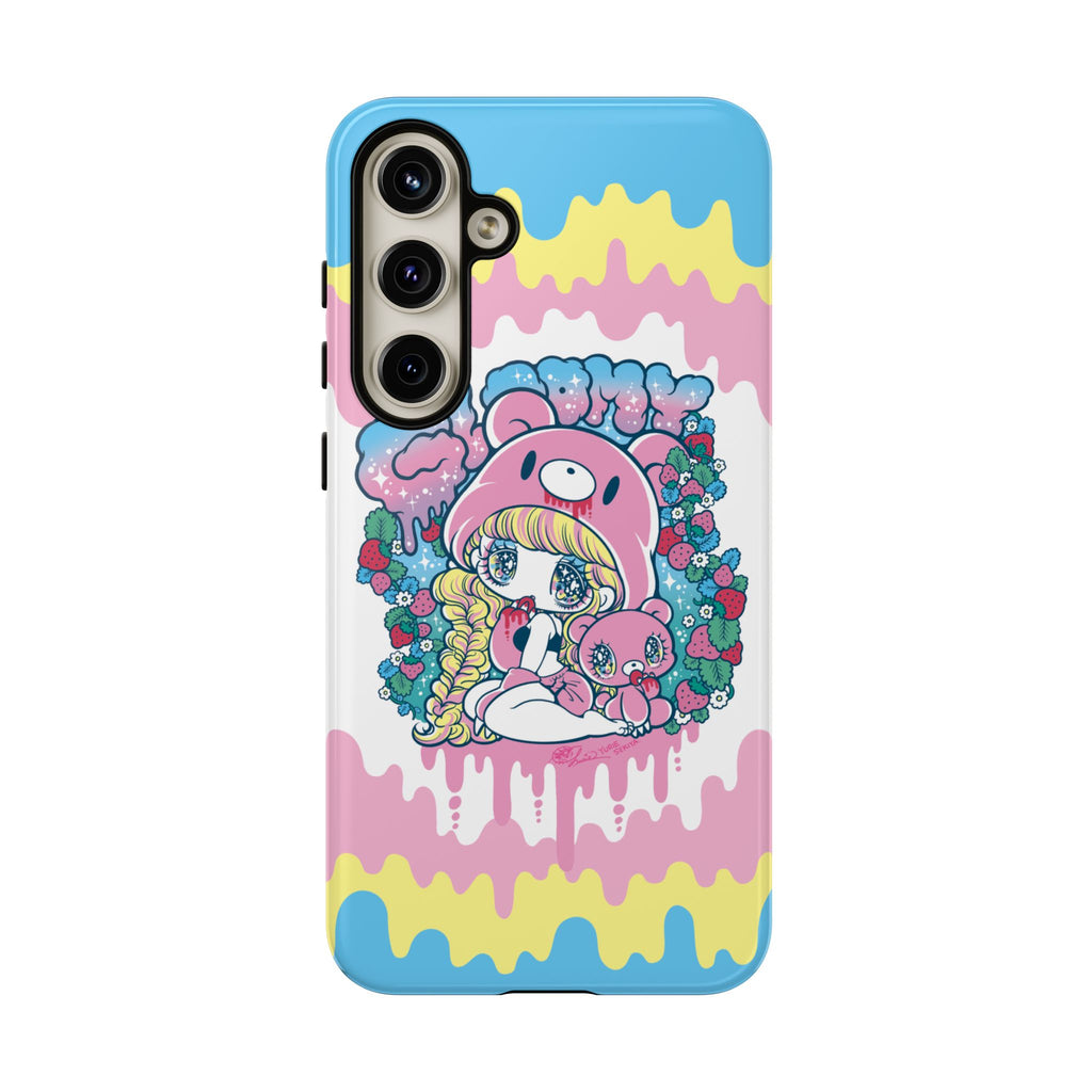 YURIE SEKIYA x GLOOMY BEAR ⭐️ GLOOMY-GIRL STRAWBERRY PHONE CASE