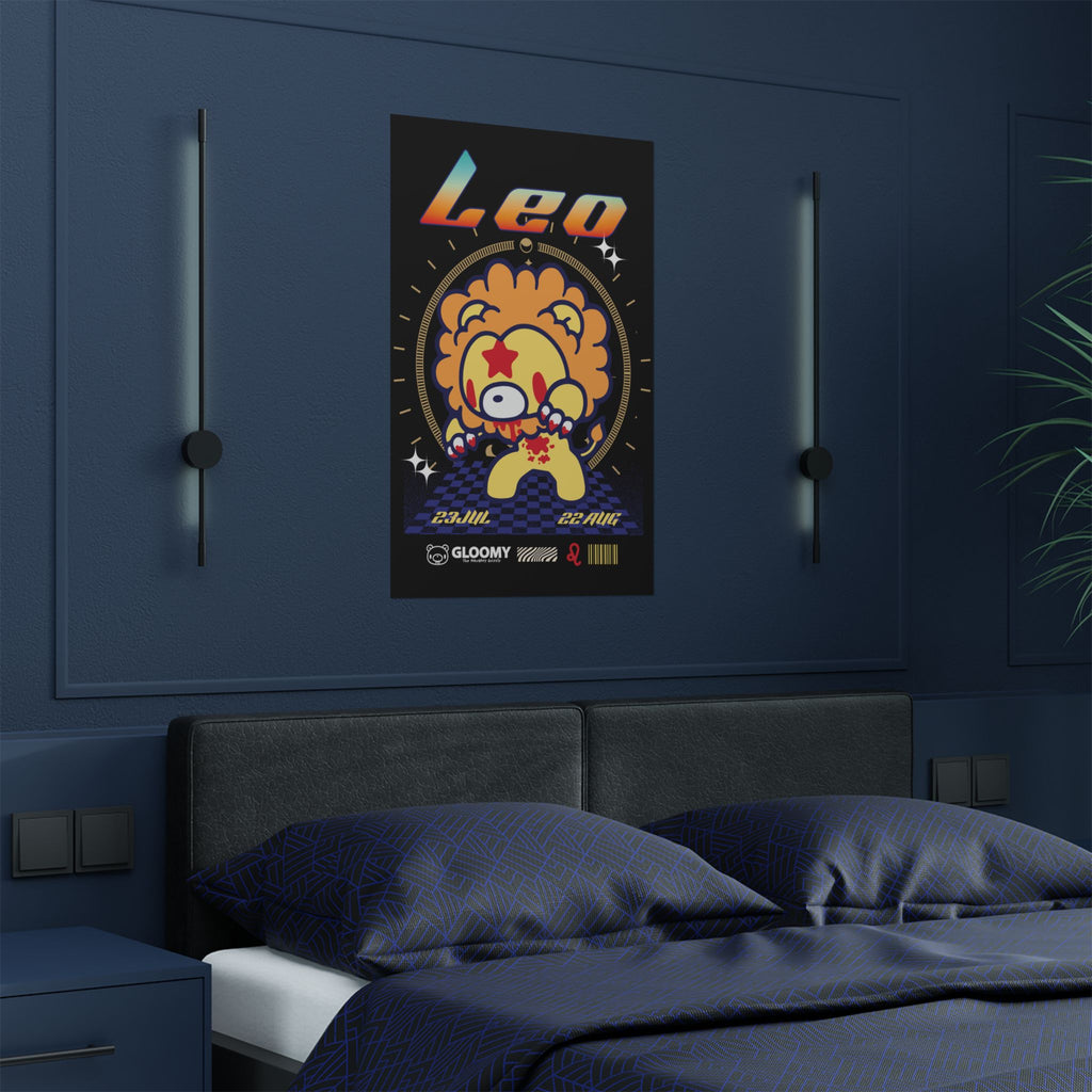 Leo Zodiac Satin Posters (300gsm)