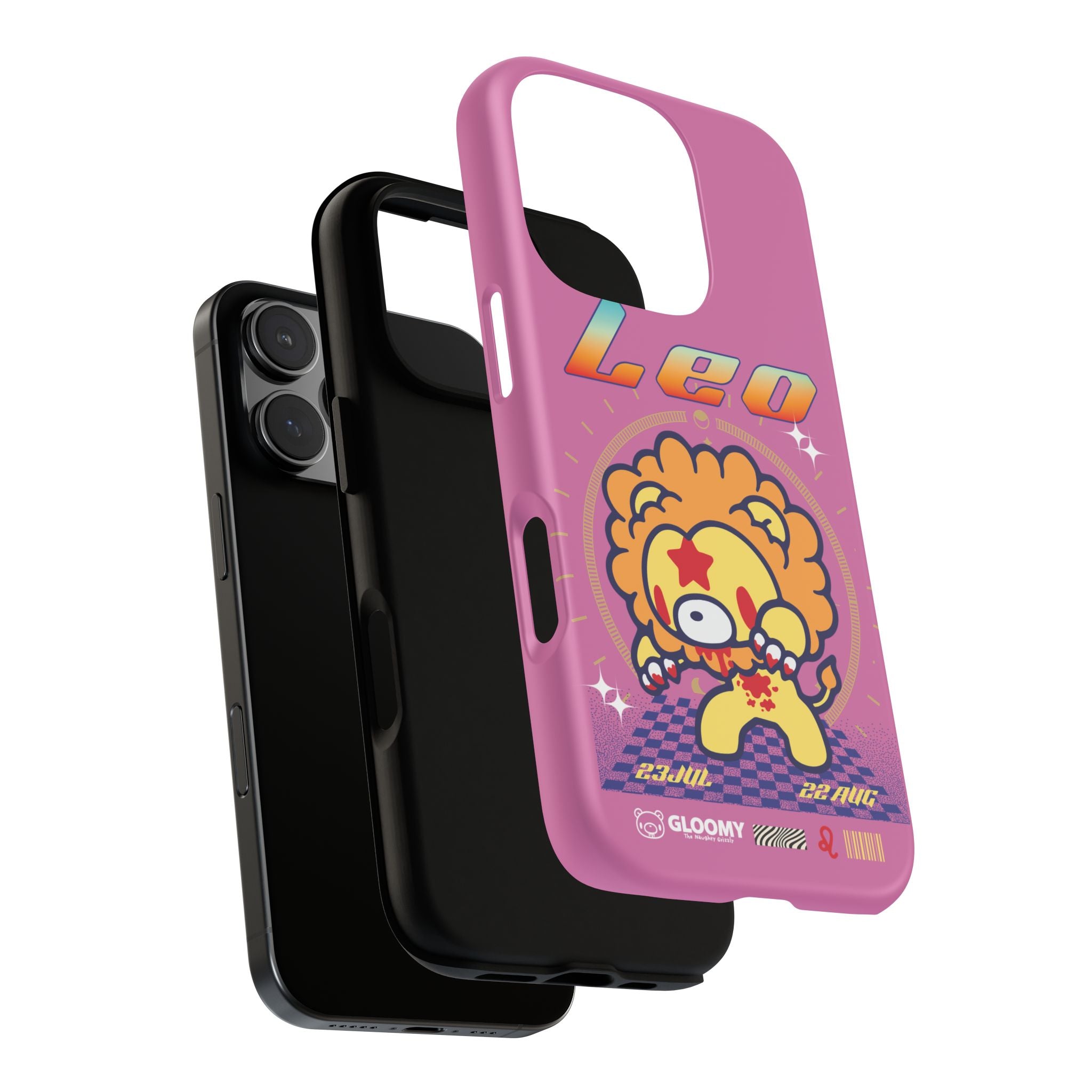 Zodiac Leo gloomy bear Phone Case