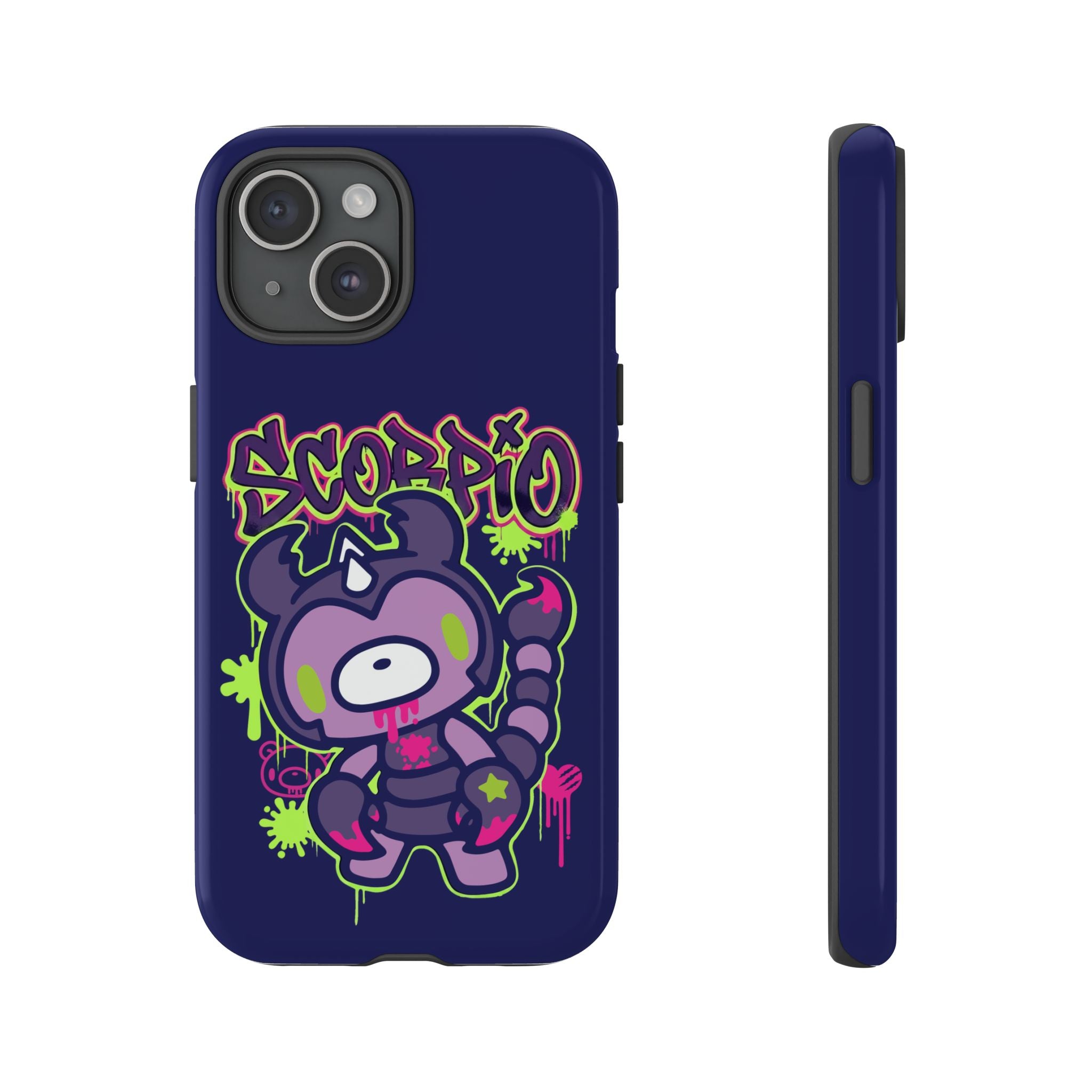 Zodiac Scorpio Gloomy Bear Phone Case