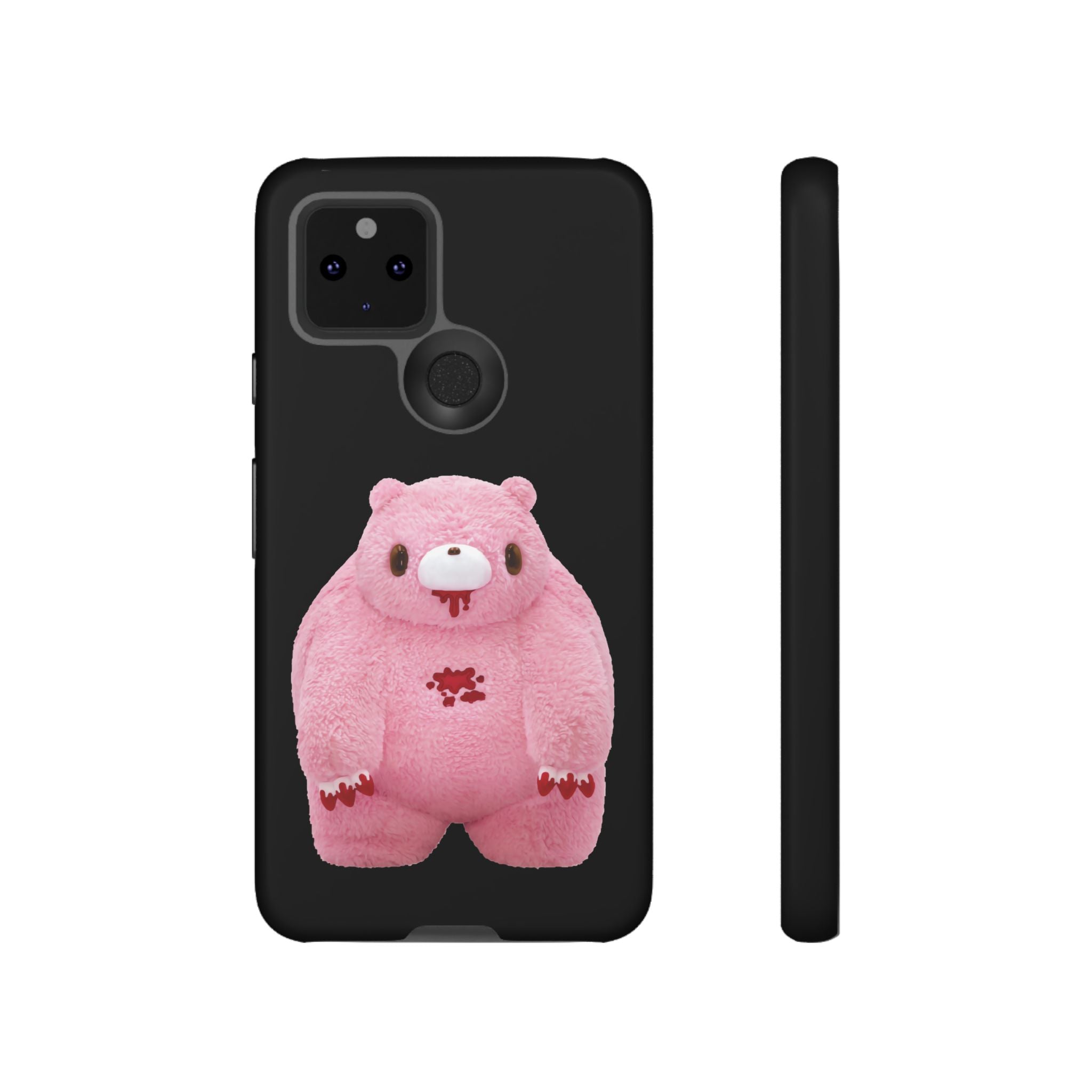 Chubby Gloomy Plush Tough Phone Case