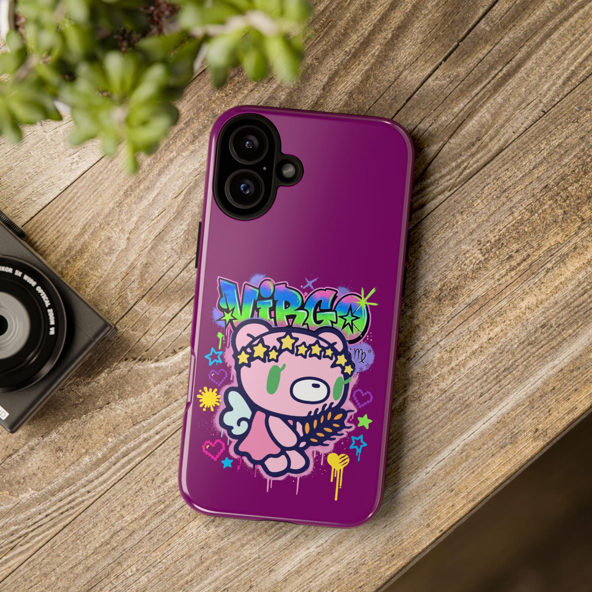 Zodiac Virgo  Gloomy Bear  Phone Case