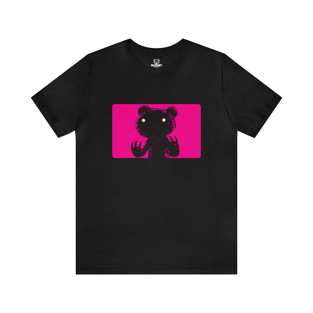 Pink Block Abstraction Gloomy Bear -  Unisex Tee