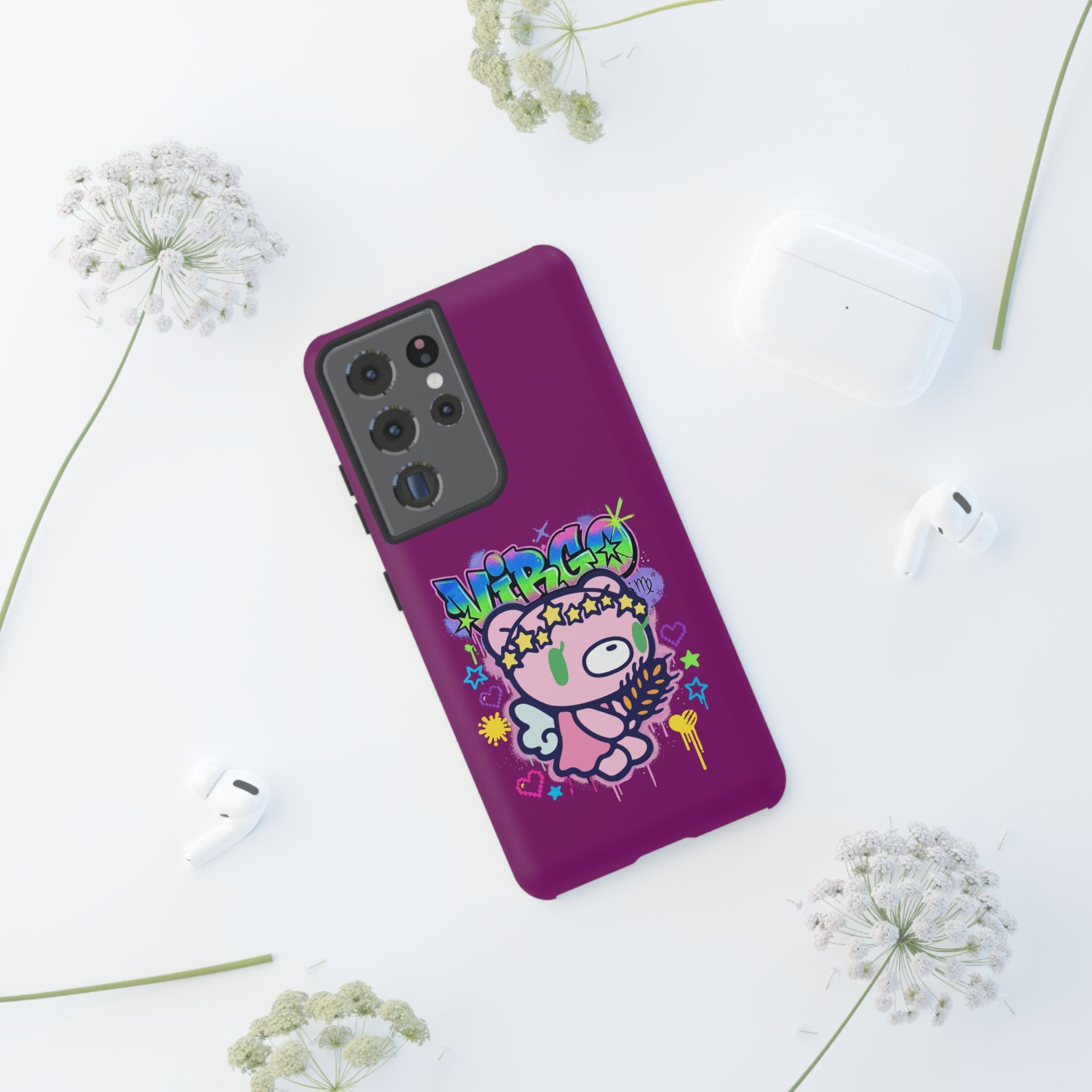 Zodiac Virgo  Gloomy Bear  Phone Case