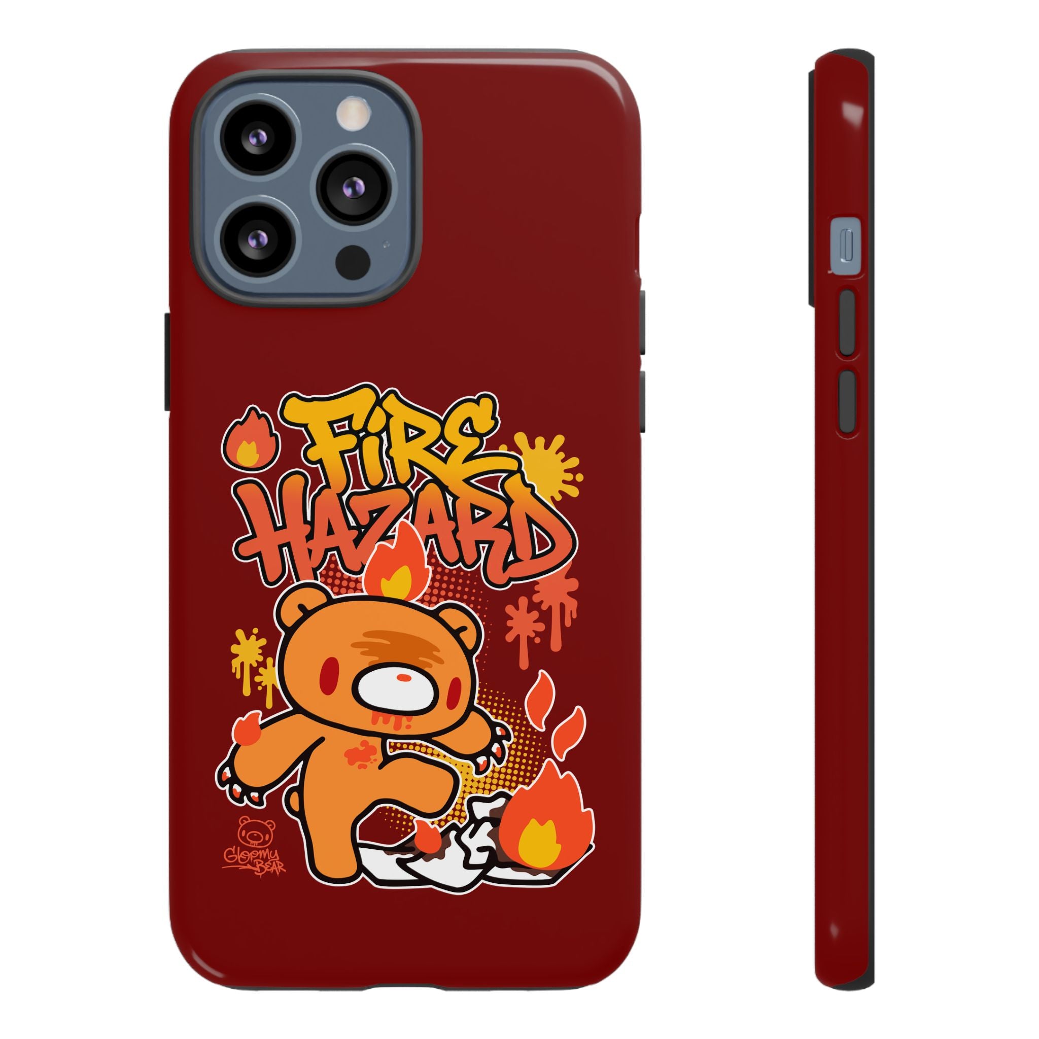 Gloomy Fire trash Phone Case