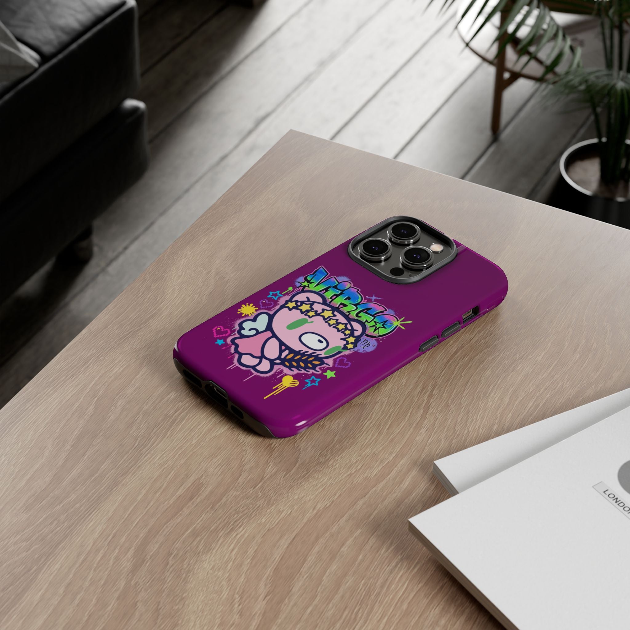 Zodiac Virgo  Gloomy Bear  Phone Case