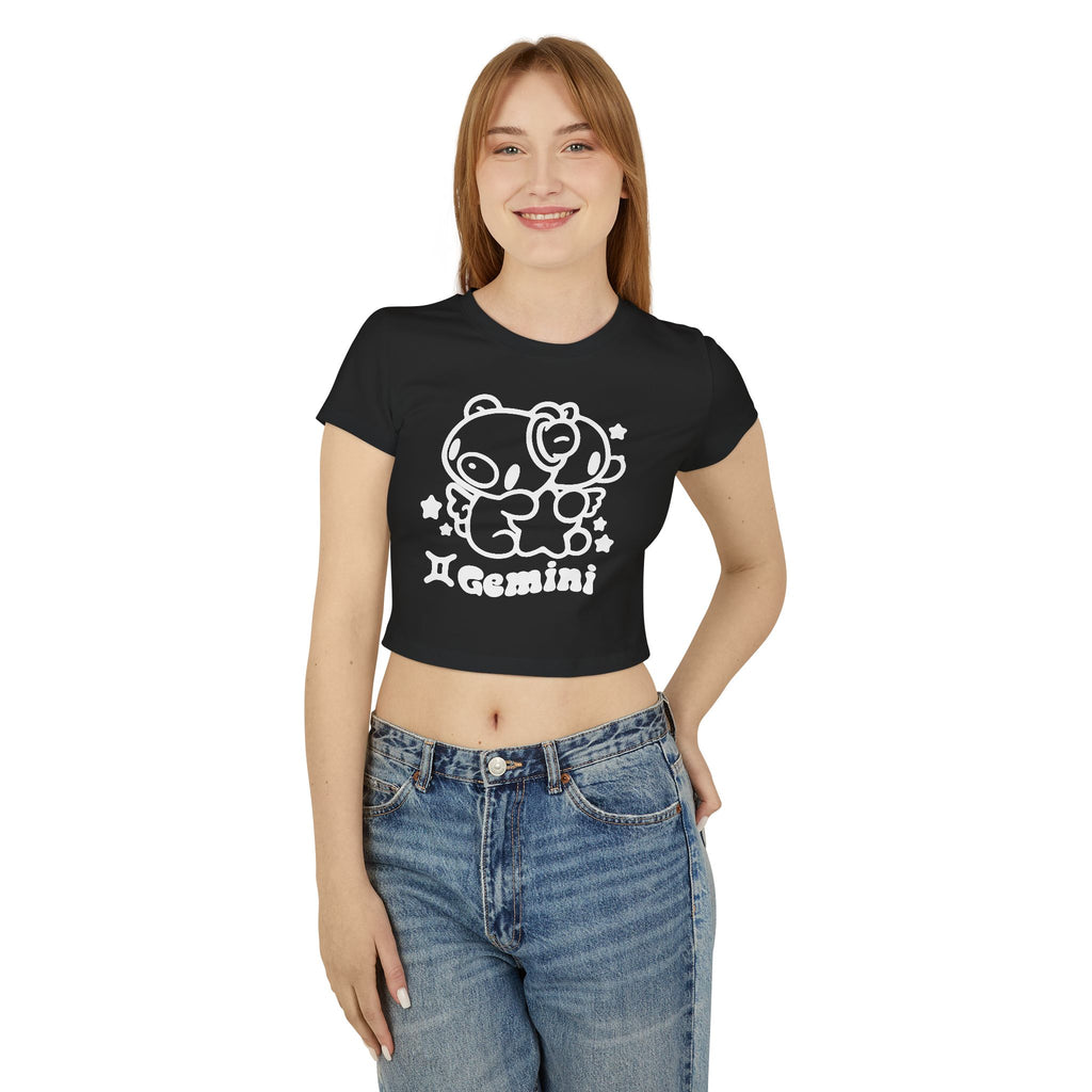 gemini zodiac gloomy Women's Baby Tee