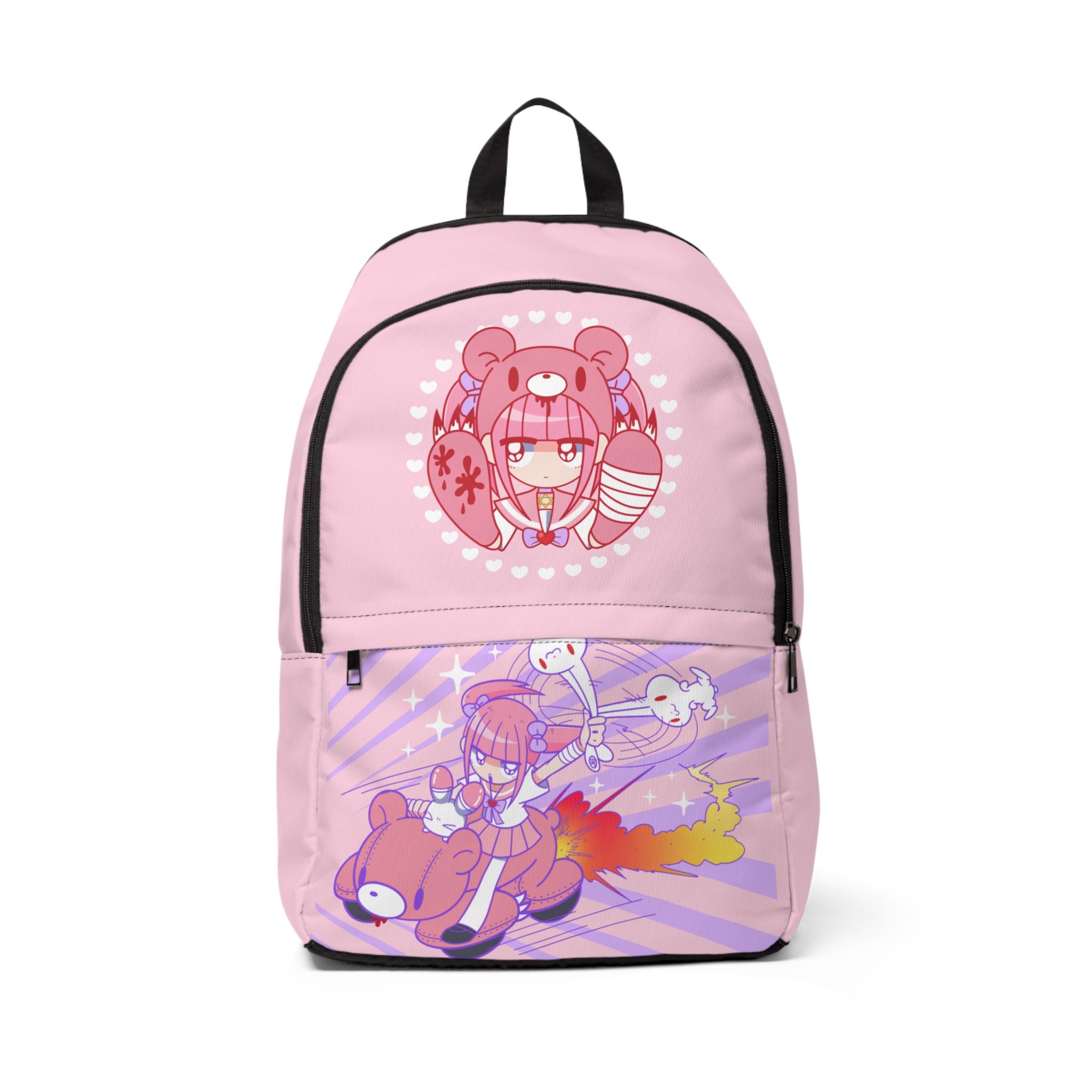Menhera x Gloomy Unisex Fabric Backpack