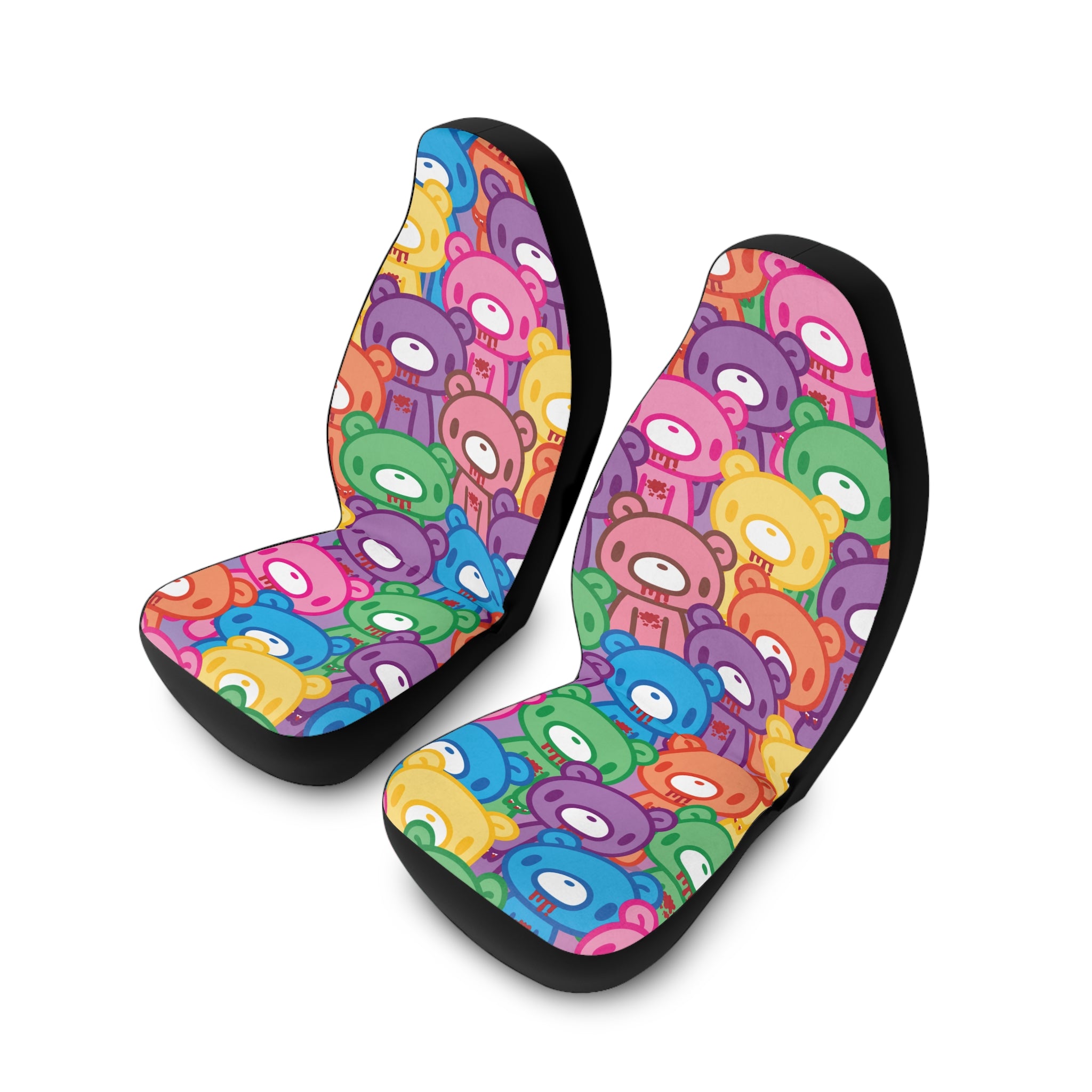 Gloomy Bear "Rainbow Dreams" Polyester Car Seat Covers