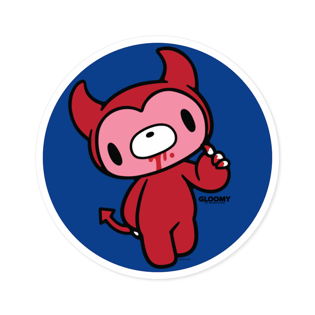 Gloomy Devil Sticker