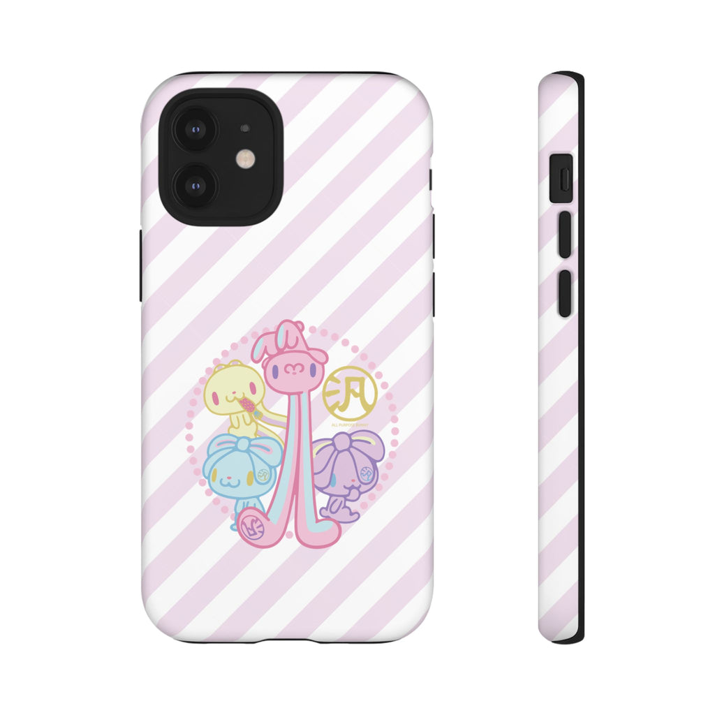 Group Pastel All Purpose Bunny - Phone Case