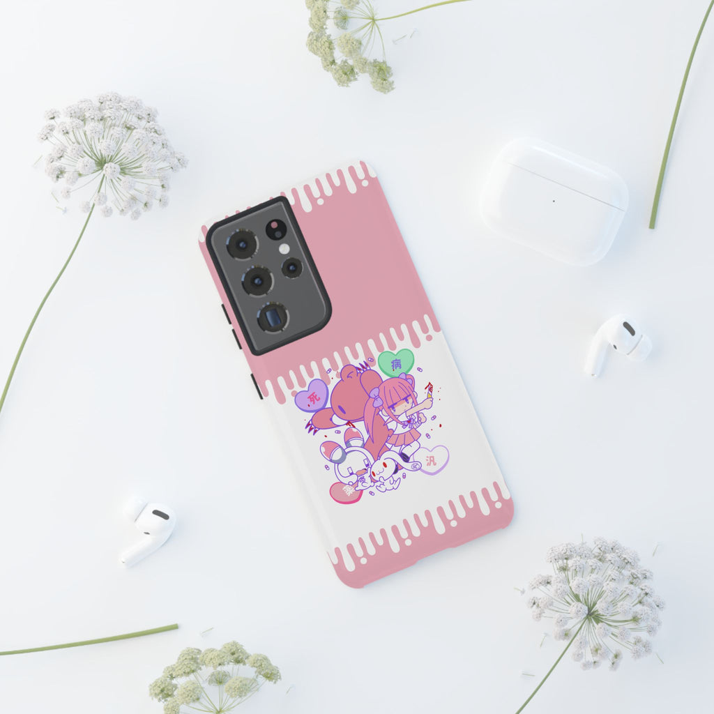 MENHERACHAN x Gloomy Bear Team Up! Phone Case