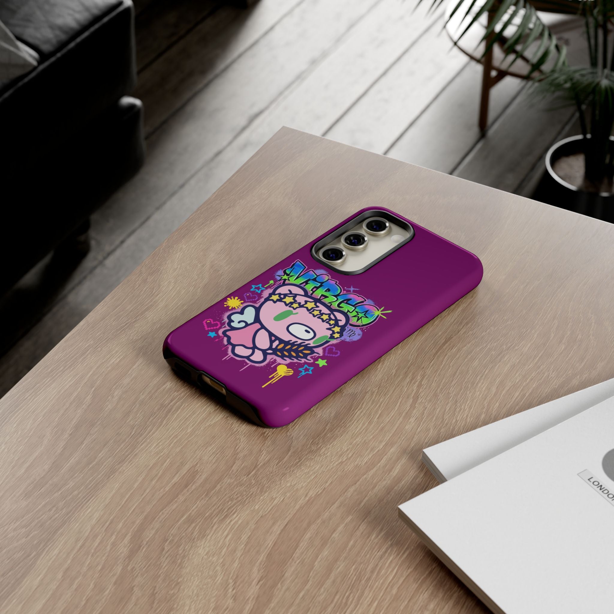 Zodiac Virgo  Gloomy Bear  Phone Case