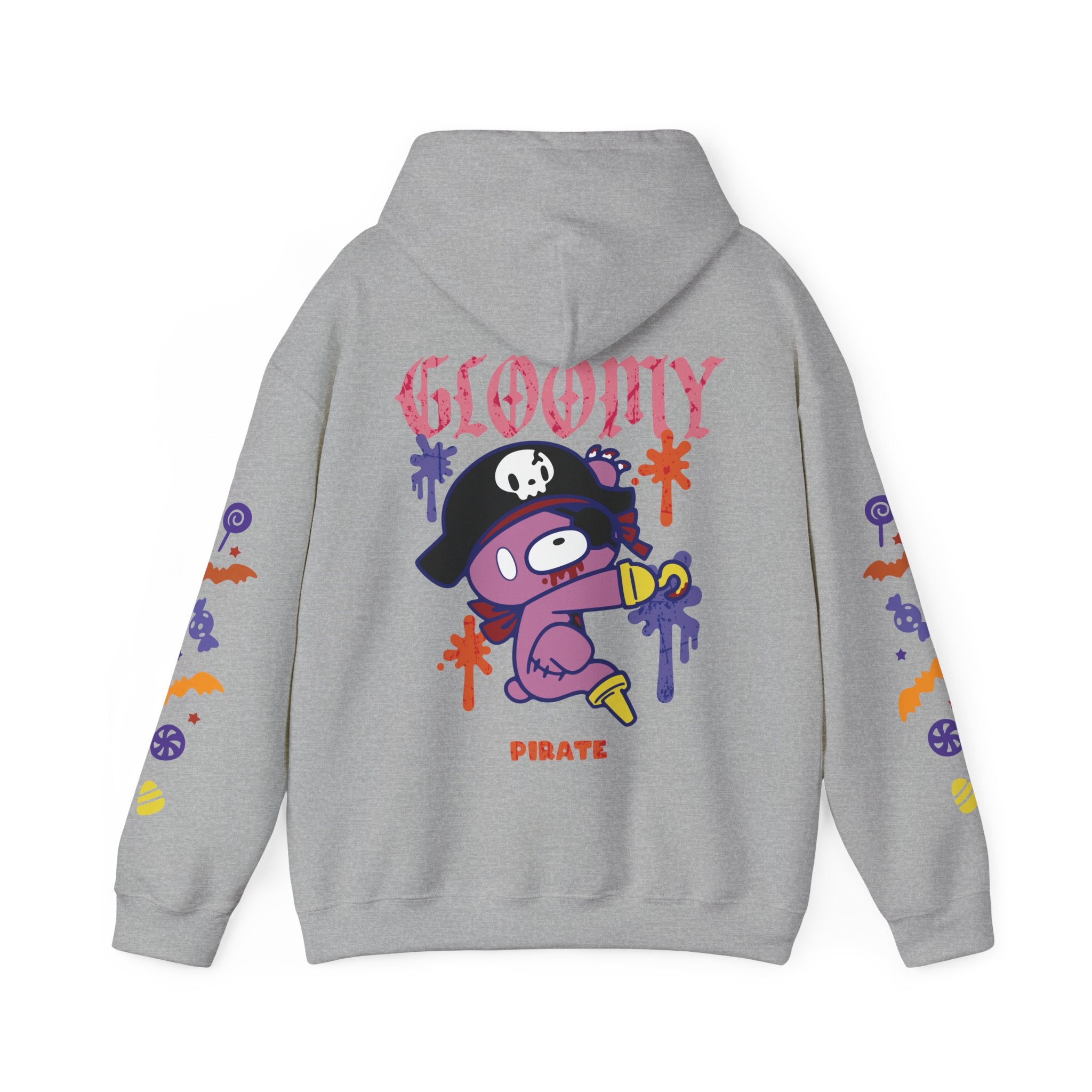 Halloween Pirate Gloomy Bear Hoodie