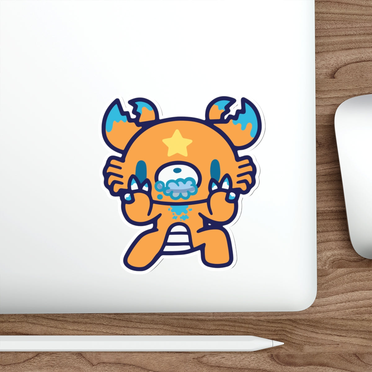 Gloomy Zodiac Cancer Die-Cut Stickers