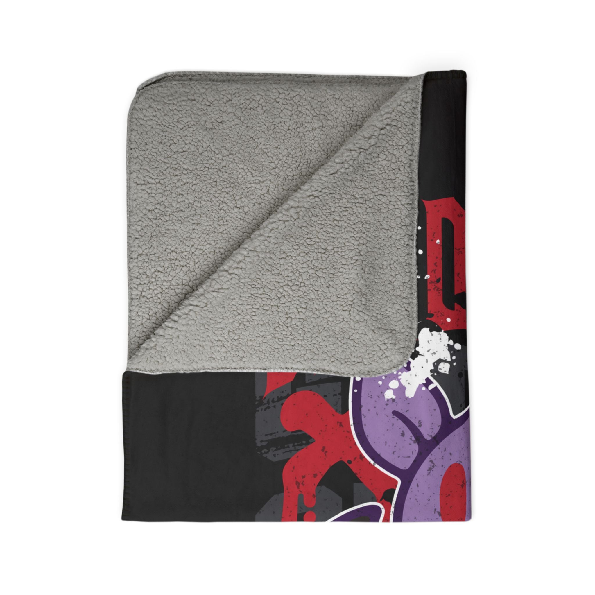 BItby Vampire Gloomy Bear halloween Fleece Sherpa Blanket