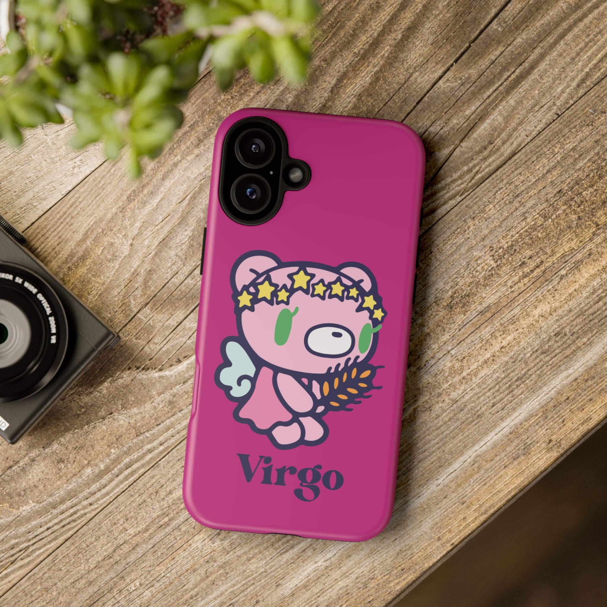 Zodiac Virgo gloomy bear Phone Case