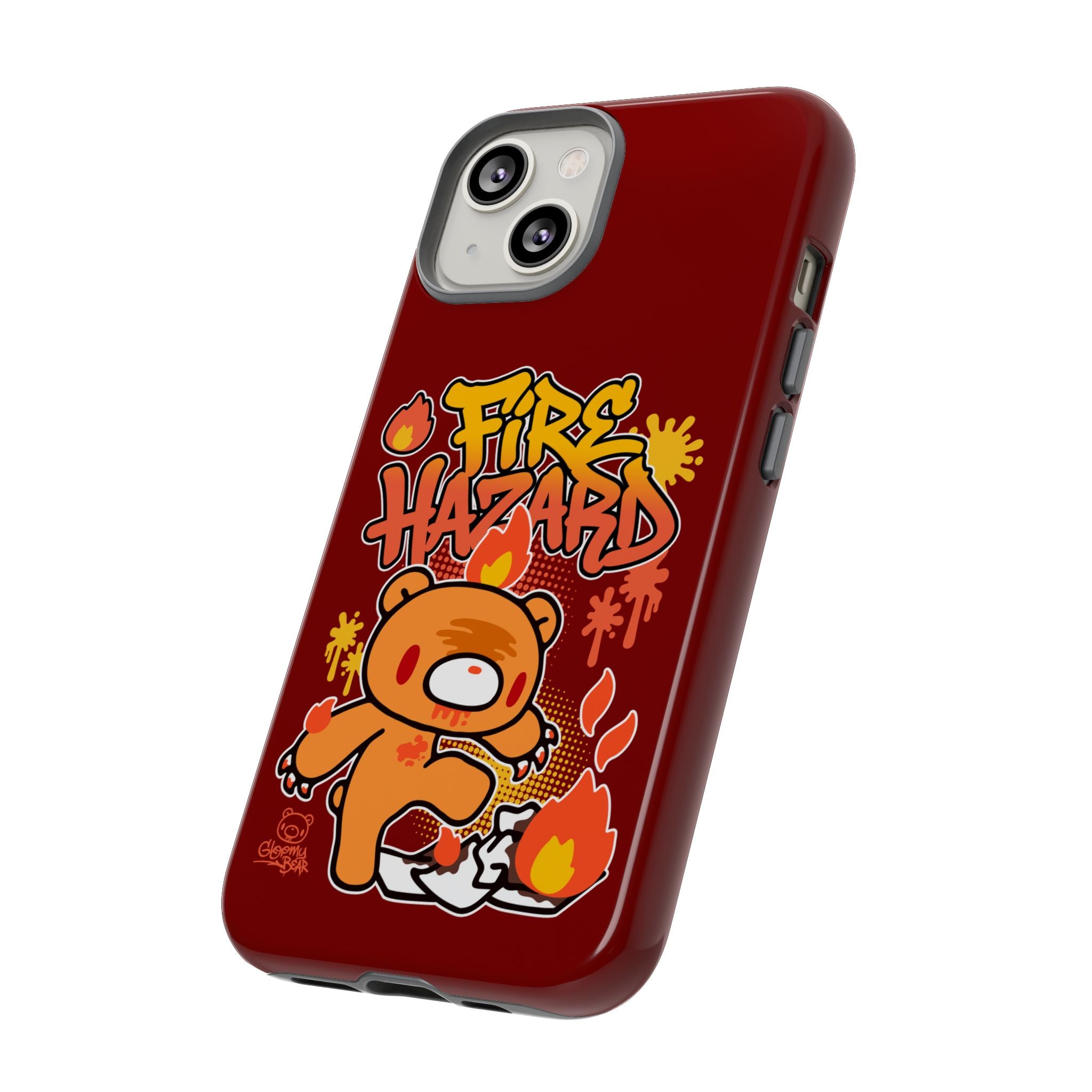 Gloomy Fire trash Phone Case