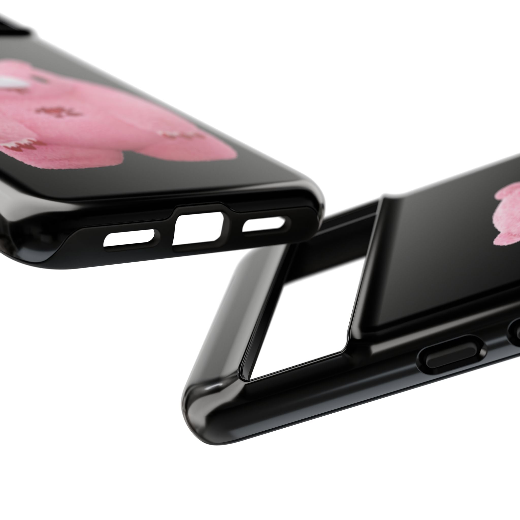 Chubby Gloomy Plush Tough Phone Case