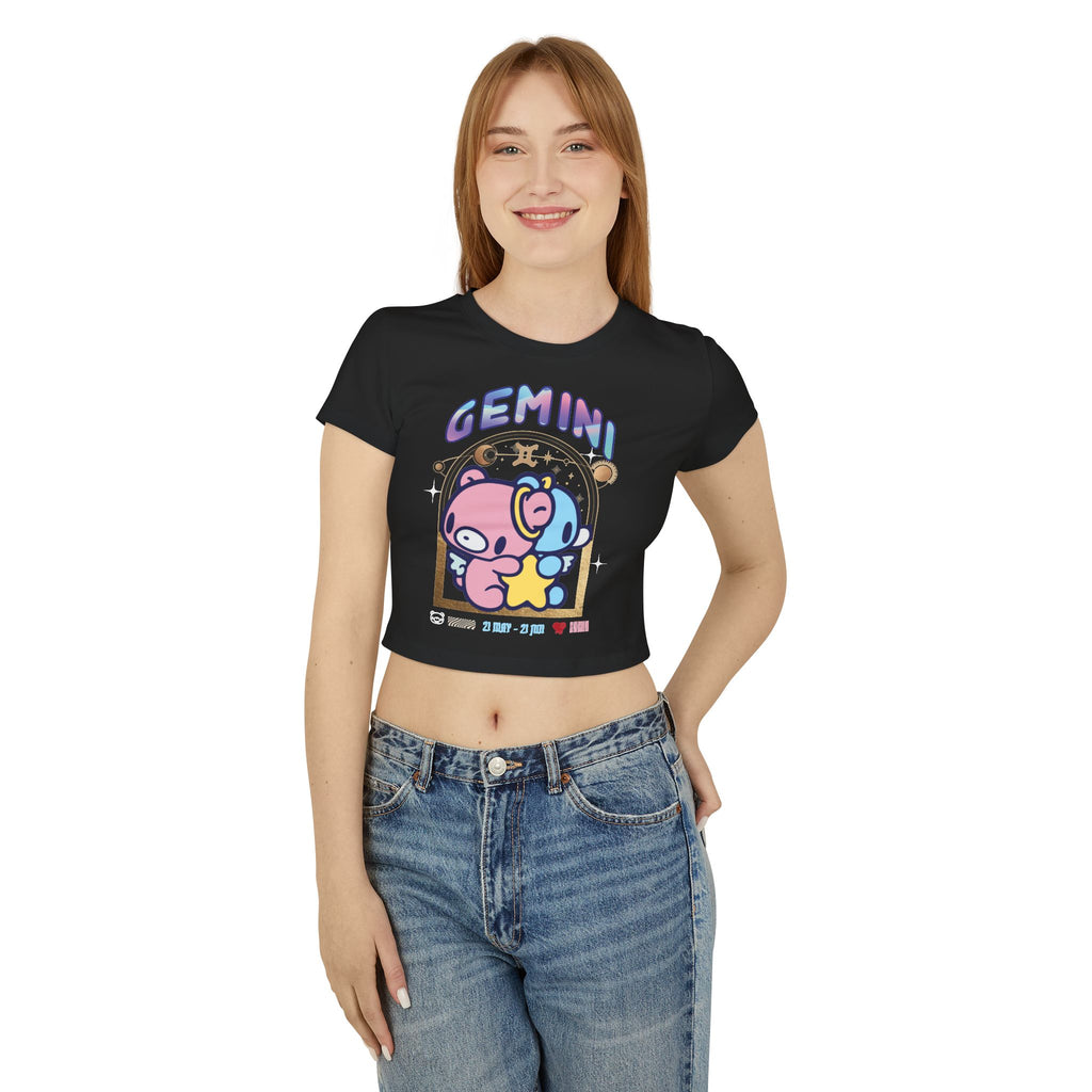 gemini zodiac gloomy Women's Baby Tee