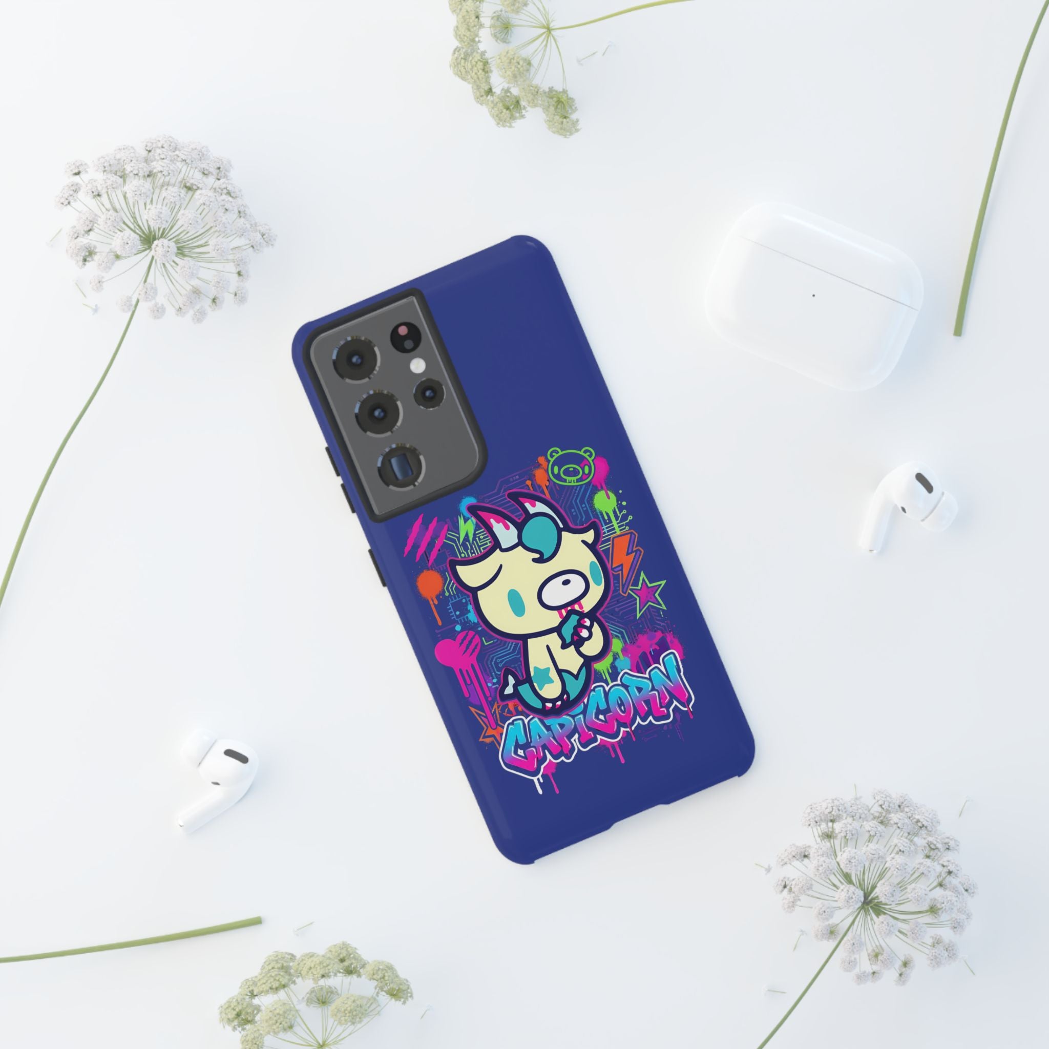 Zodiac Capricorn Gloomy Bear Phone Case