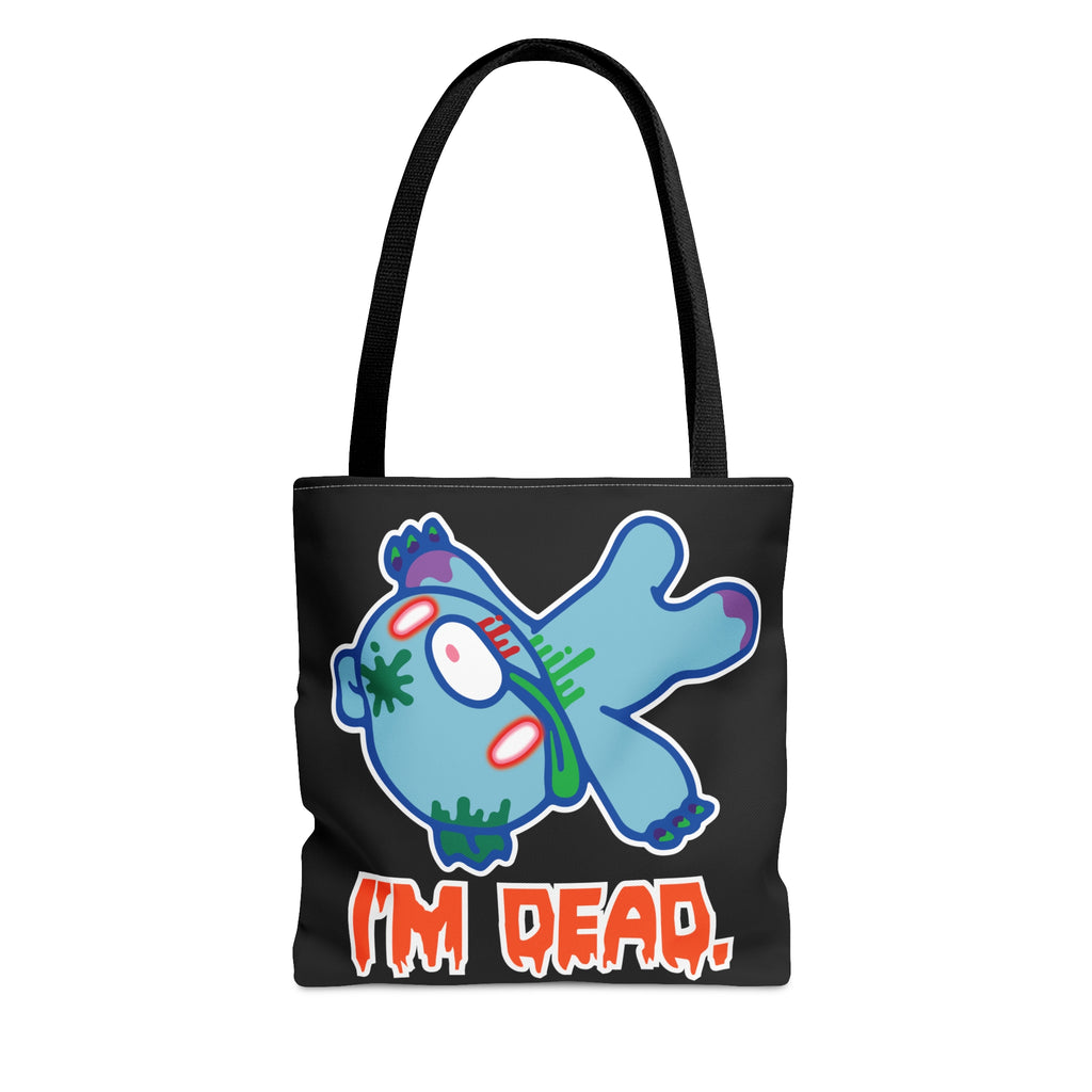 Zombie I'm Dead Gloomy Bear Tote Bag