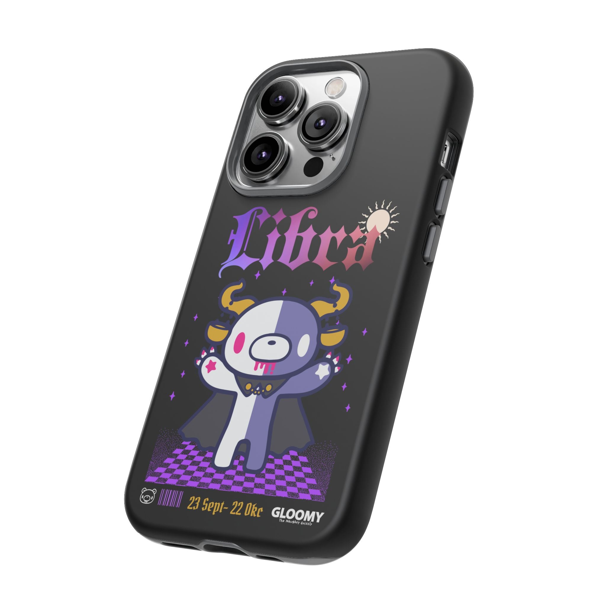 gloomy bear libra zodiac Phone Case